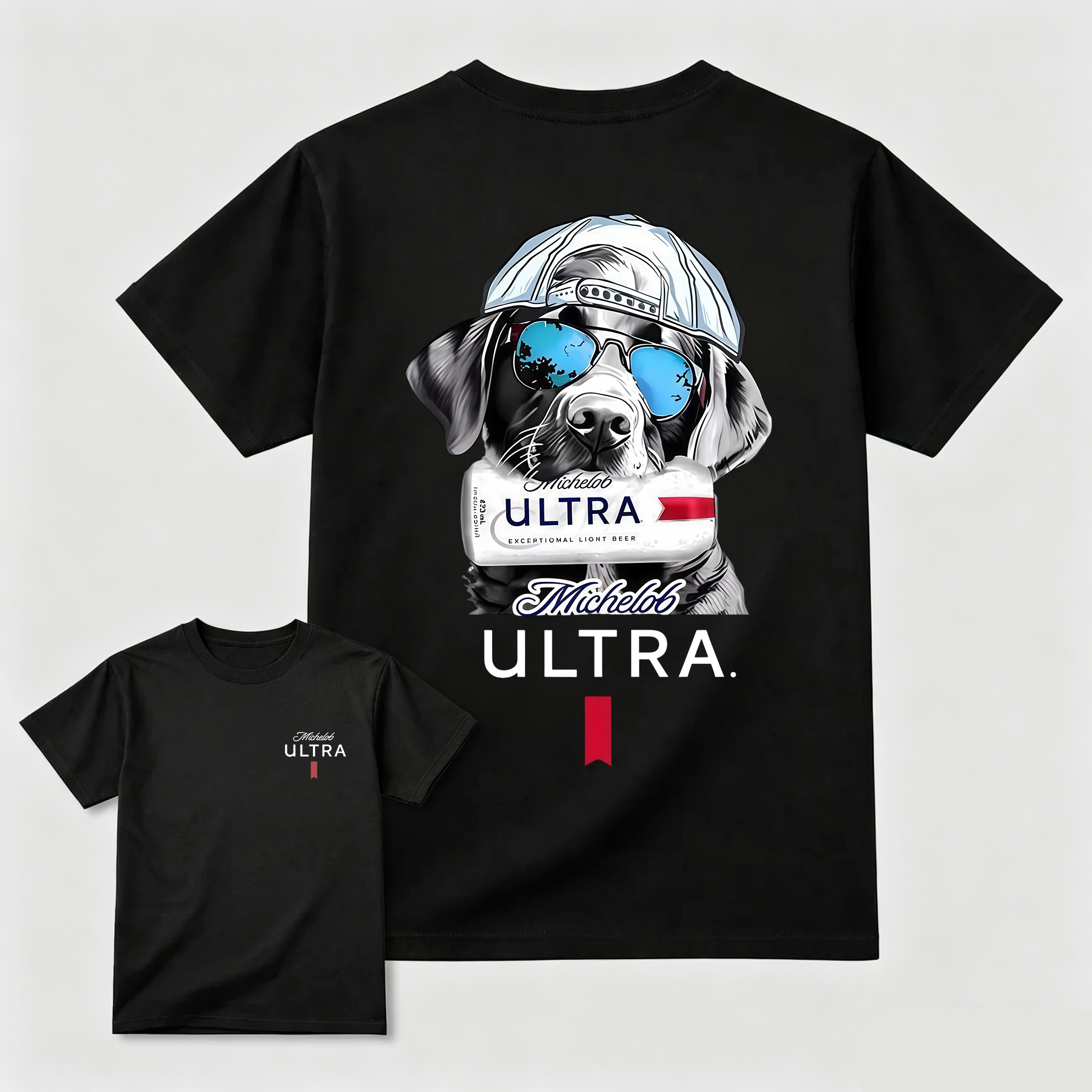 Michelob Ultra Cool Dog Unisex Loose Fit T-Shirt