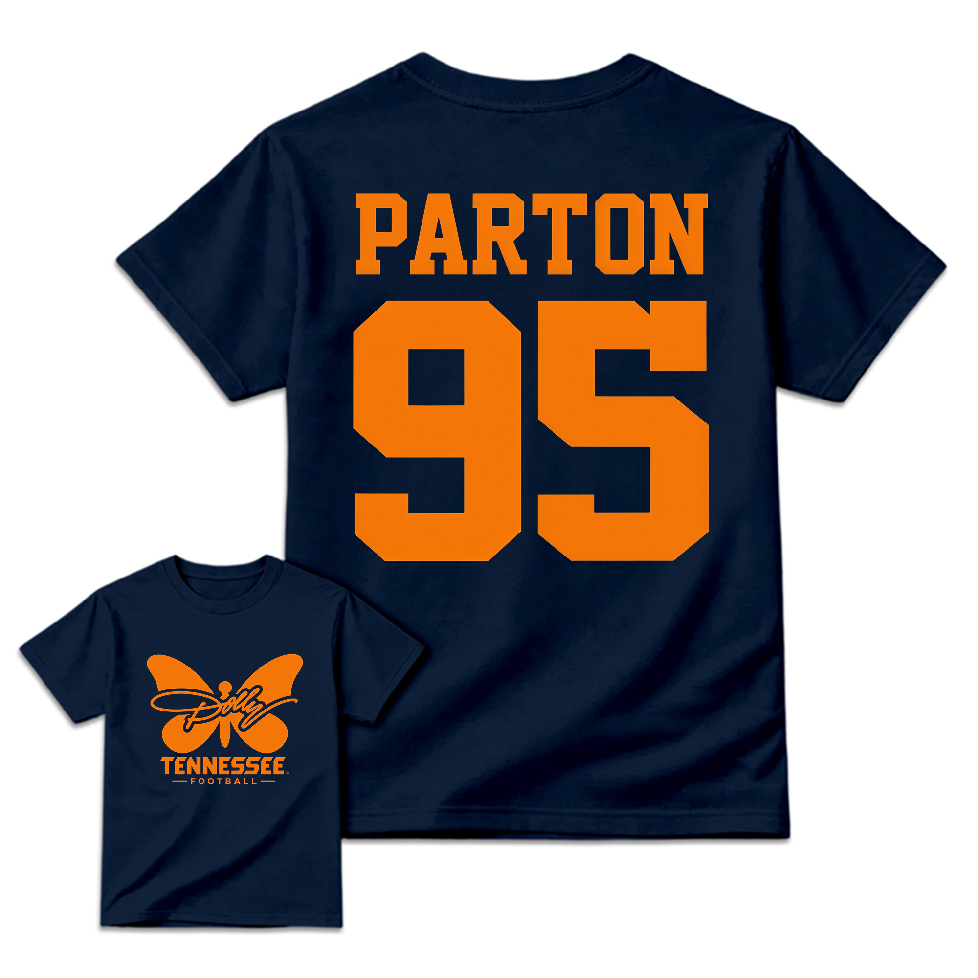 Parton 95 Tennessee Football Inspired Country Music Fan T-shirt