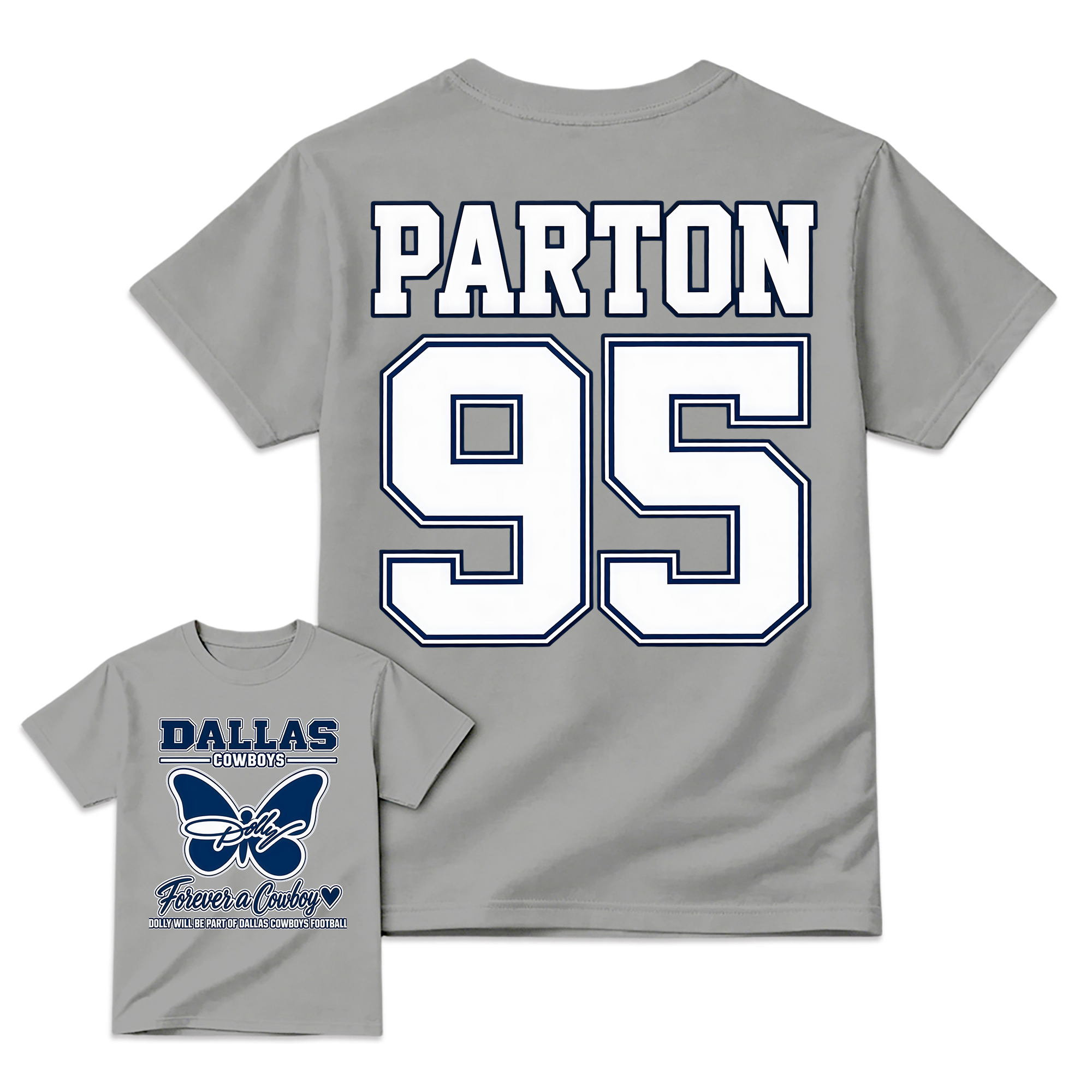Forever A Cowboy 95 Graphic T-Shirt, Vintage Country Football Shirt