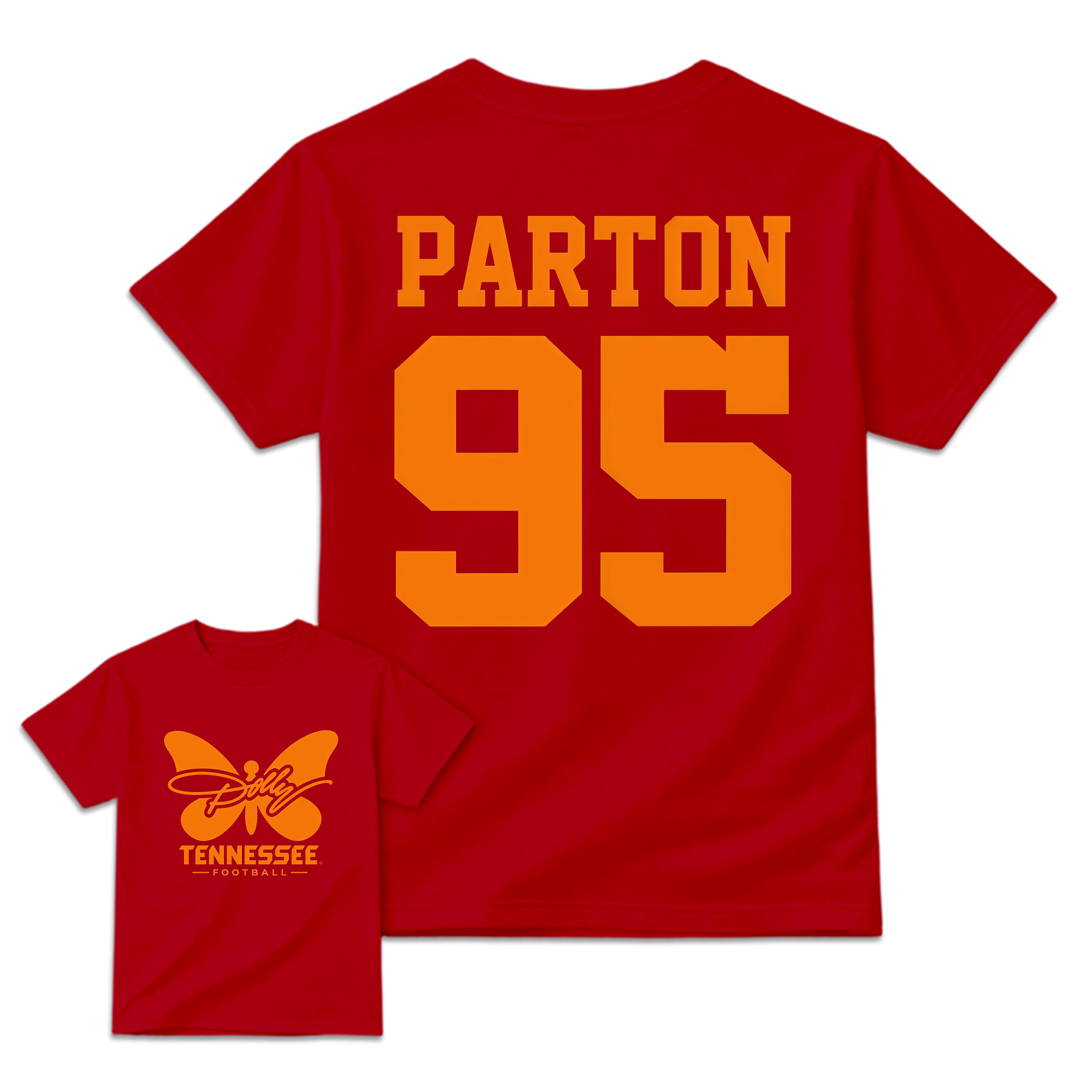 Parton 95 Tennessee Football Inspired Country Music Fan T-shirt