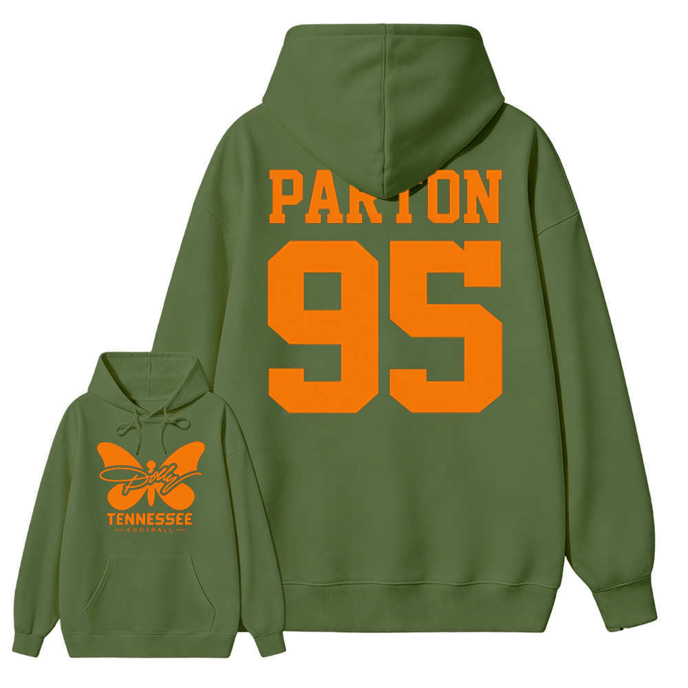 Parton 95 Tennessee Football Inspired Country Music Fan Hoodie