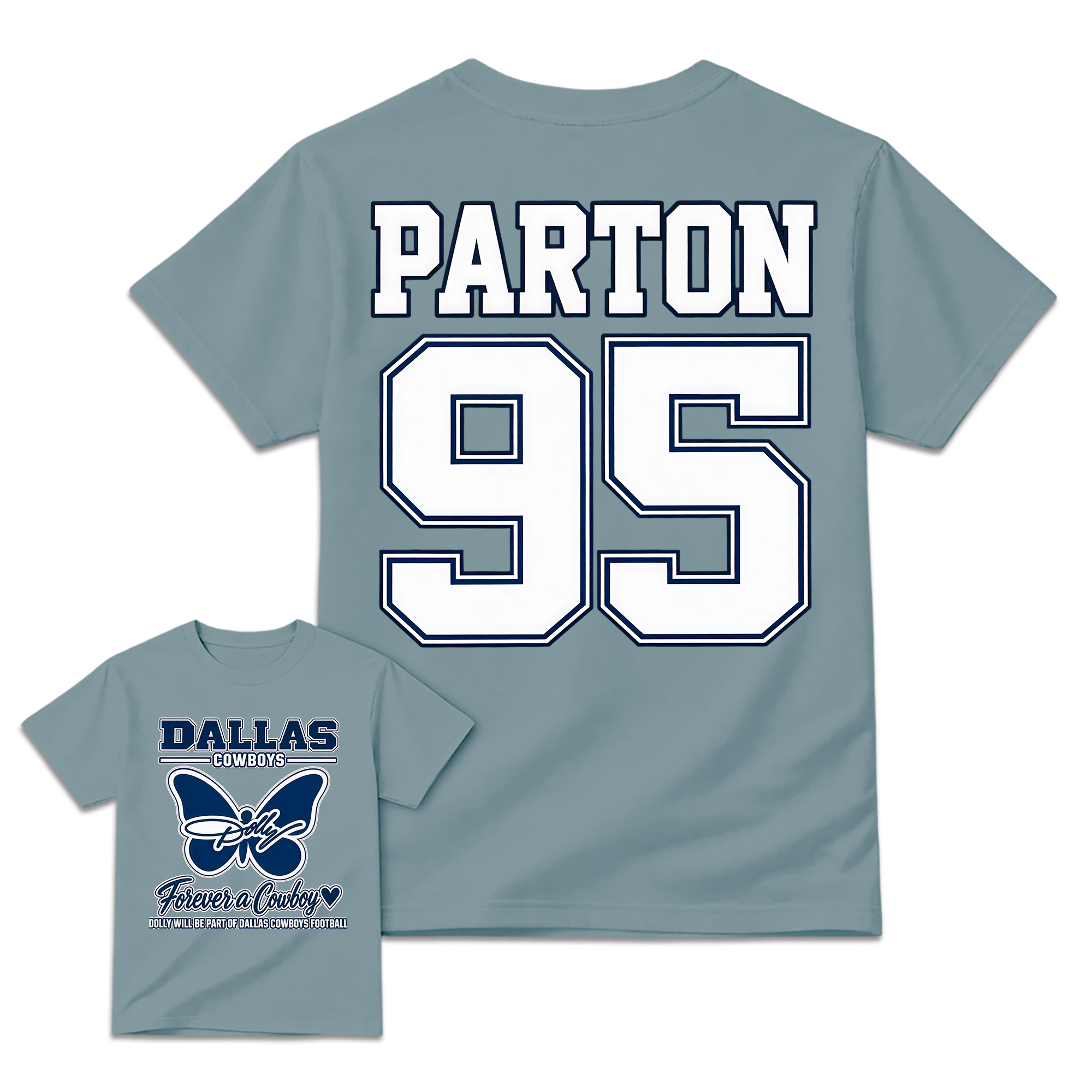 Forever A Cowboy 95 Graphic T-Shirt, Vintage Country Football Shirt