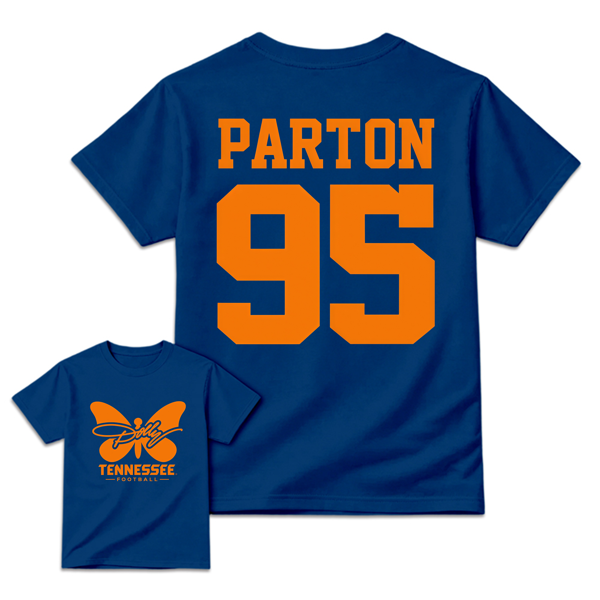 Parton 95 Tennessee Football Inspired Country Music Fan T-shirt
