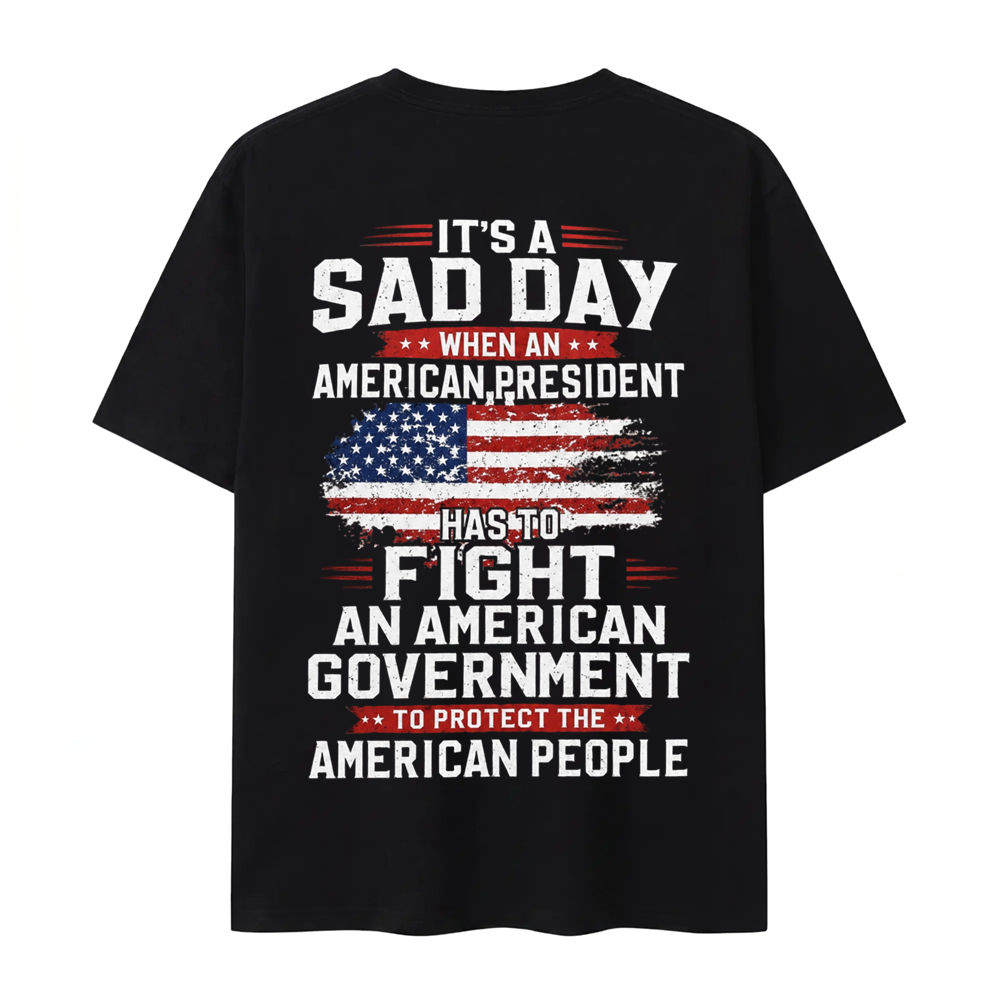 American Patriot Graphic T-Shirt