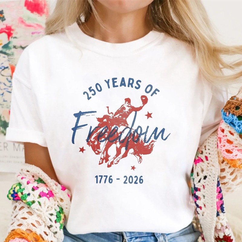 250 Years Of Freedom 1776 2026 American Independence Celebration Unisex Classic T-shirt