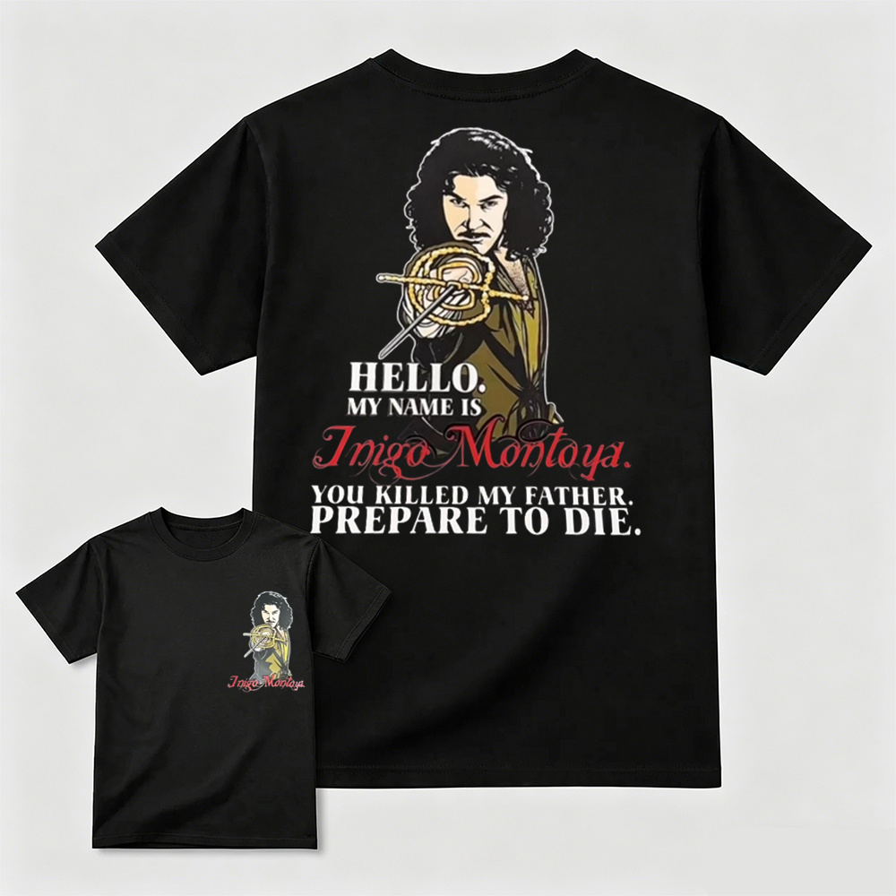 Vintage Medieval Swordsman Graphic T-Shirt