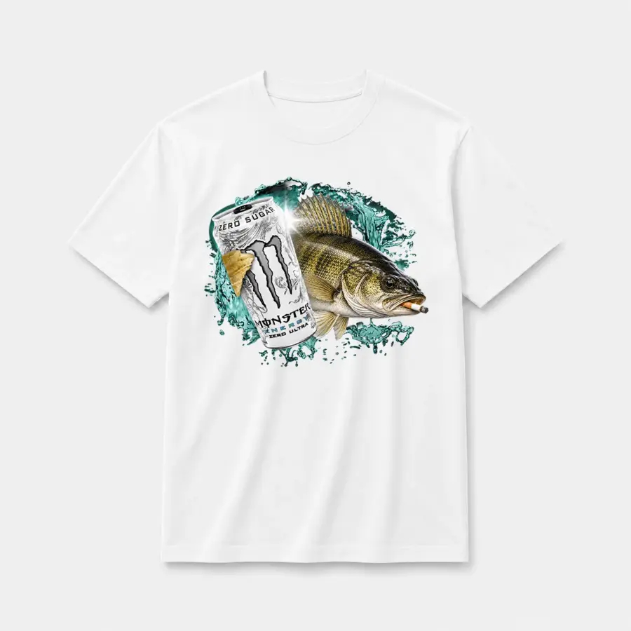 Zero Sugar Full Send Walleye T-Shirt