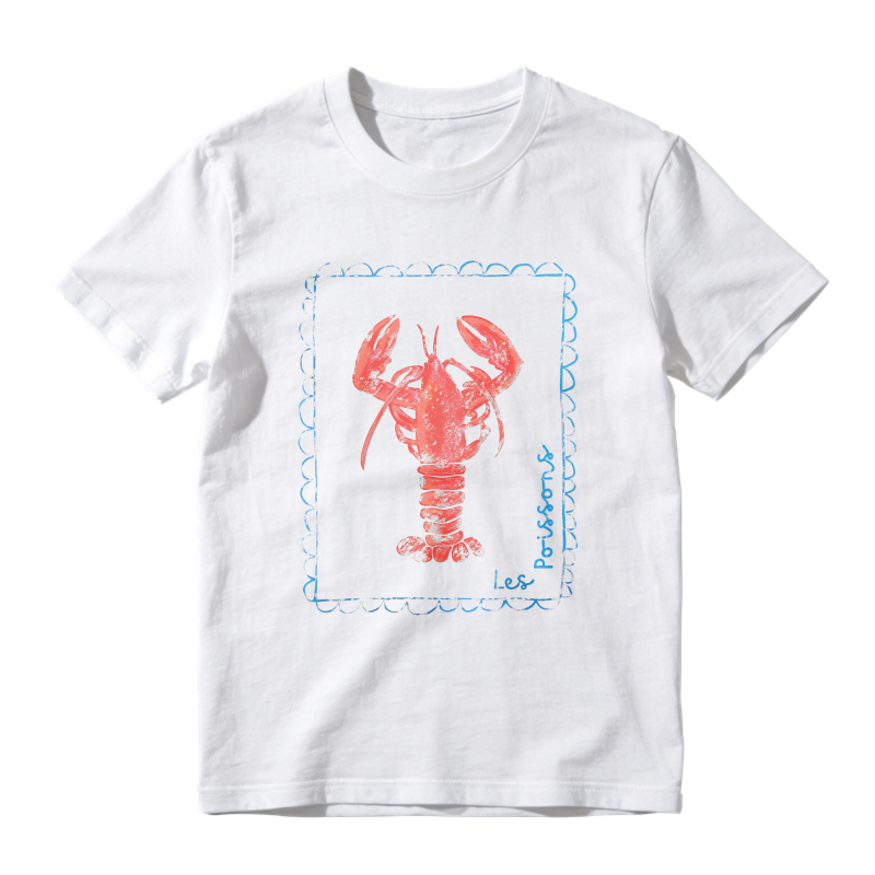 Lobster Print Unisex Classic T-shirt