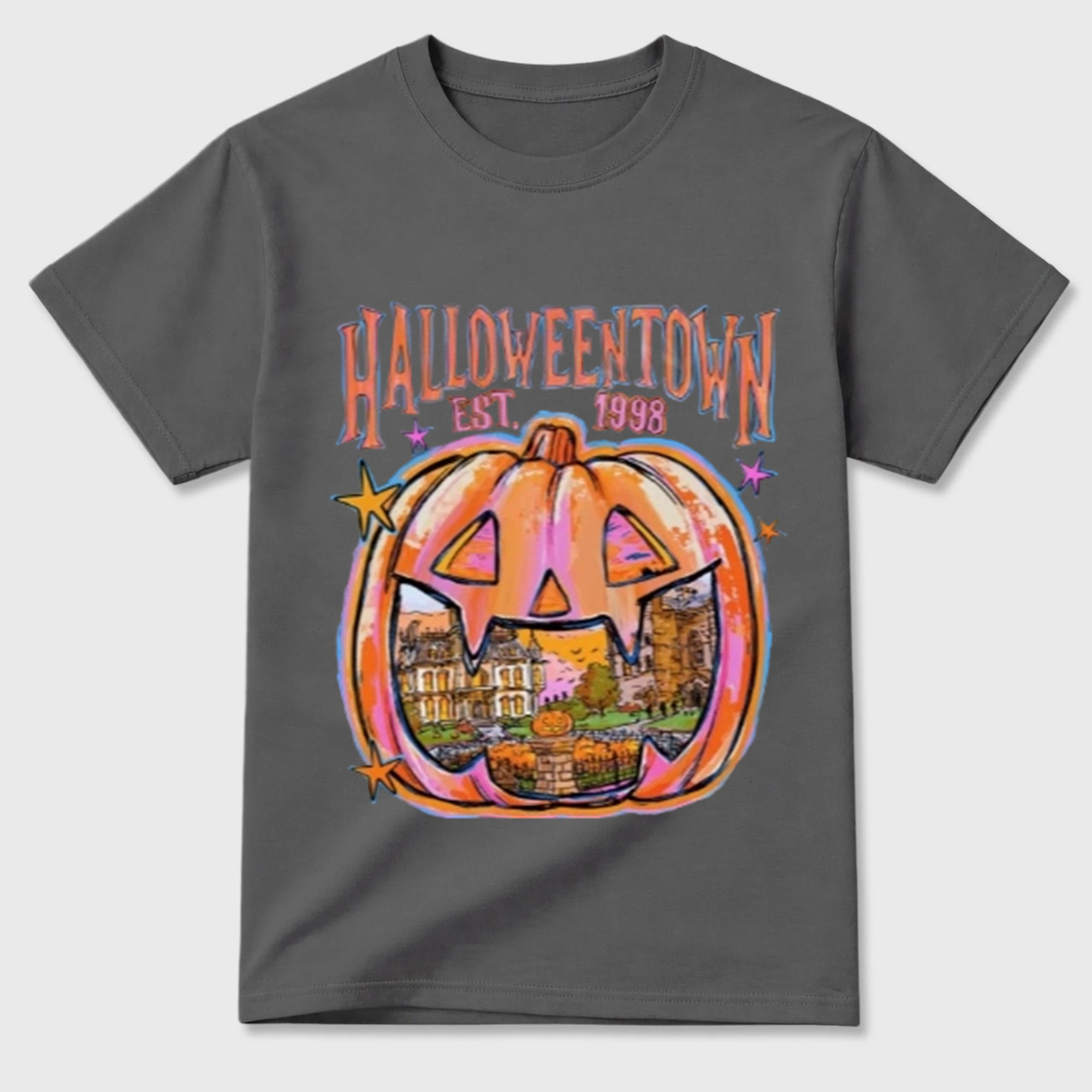 Vintage Jack O Lantern Halloween Graphic Tee