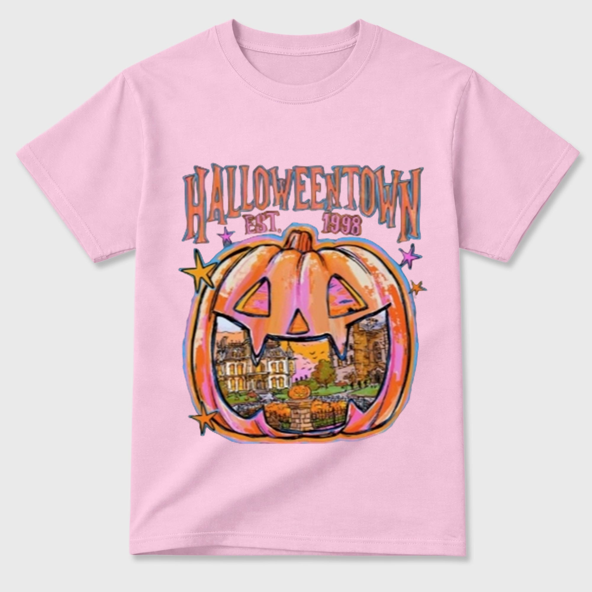 Vintage Jack O Lantern Halloween Graphic Tee