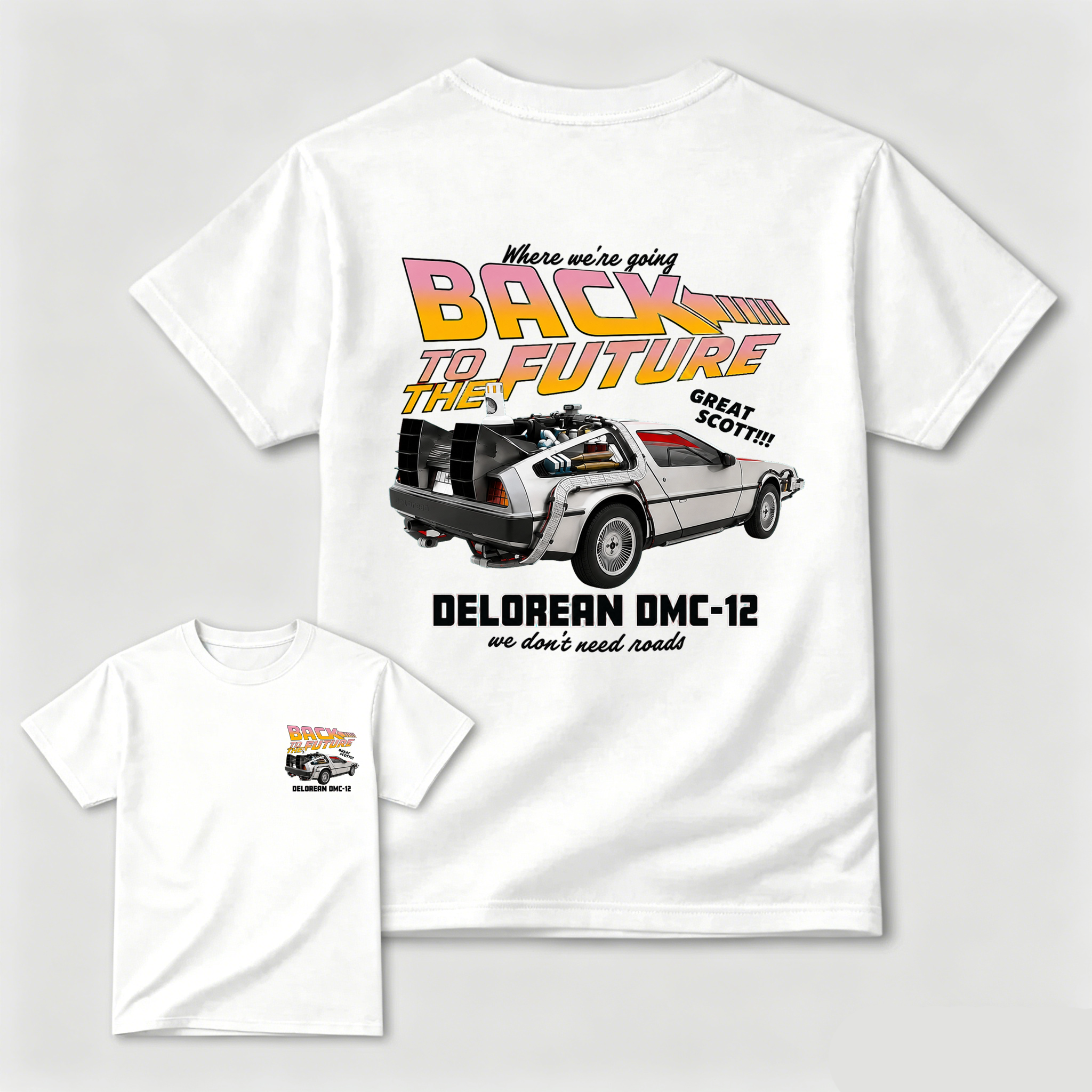 Great Scott — where we're going we need this shirt