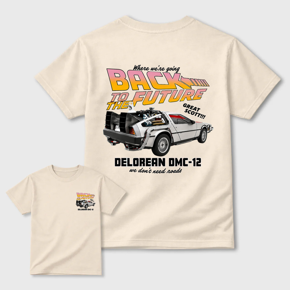 Great Scott — where we're going we need this shirt