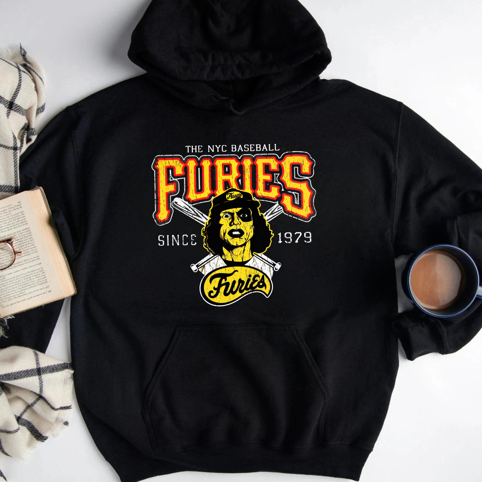 The Nyc Baseball Furies Since 1979 Vintage Retro Graphic Hoodie