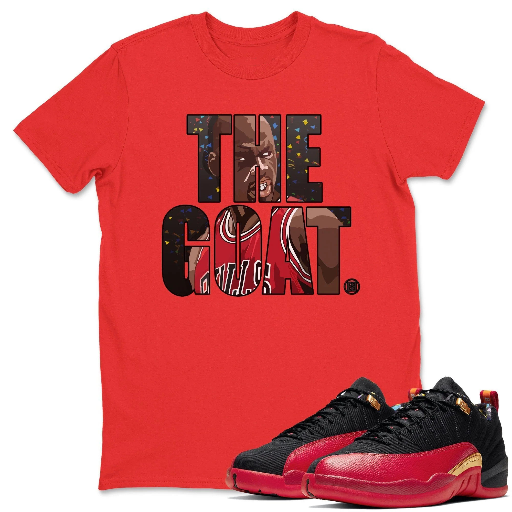 The Goat Unisex Tops - Air Jordan 12 Super Bowl