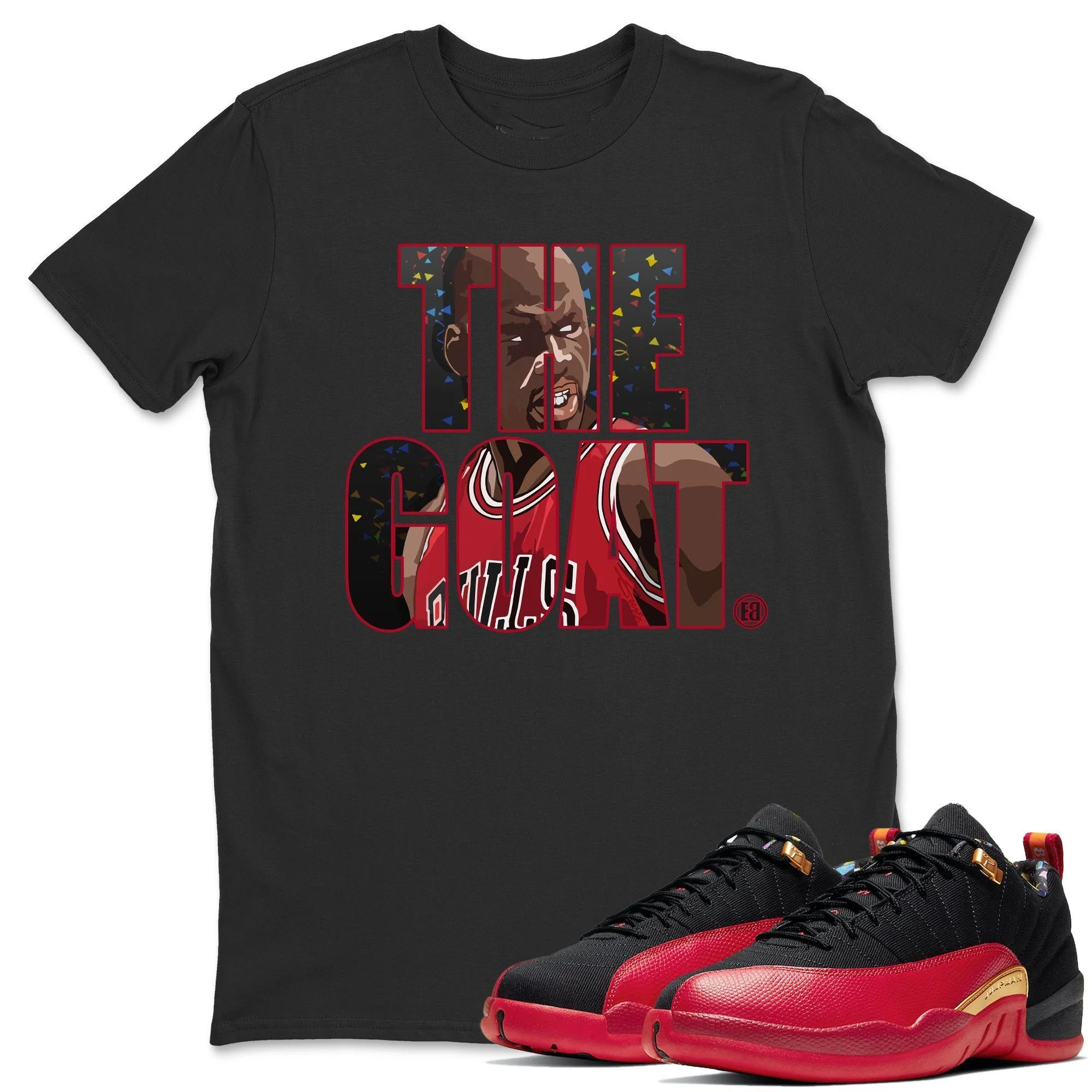 The Goat Unisex Tops - Air Jordan 12 Super Bowl
