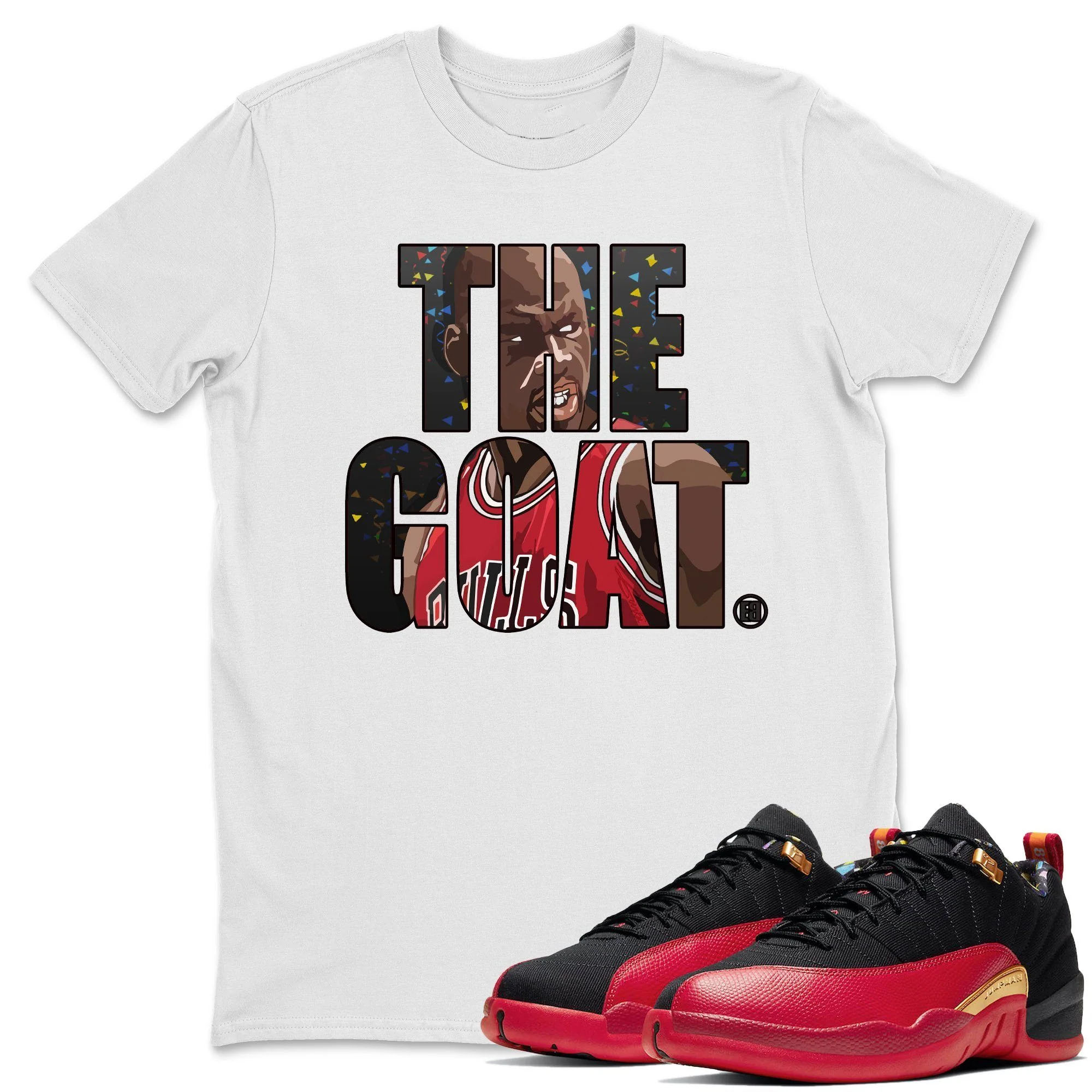 The Goat Unisex Tops - Air Jordan 12 Super Bowl