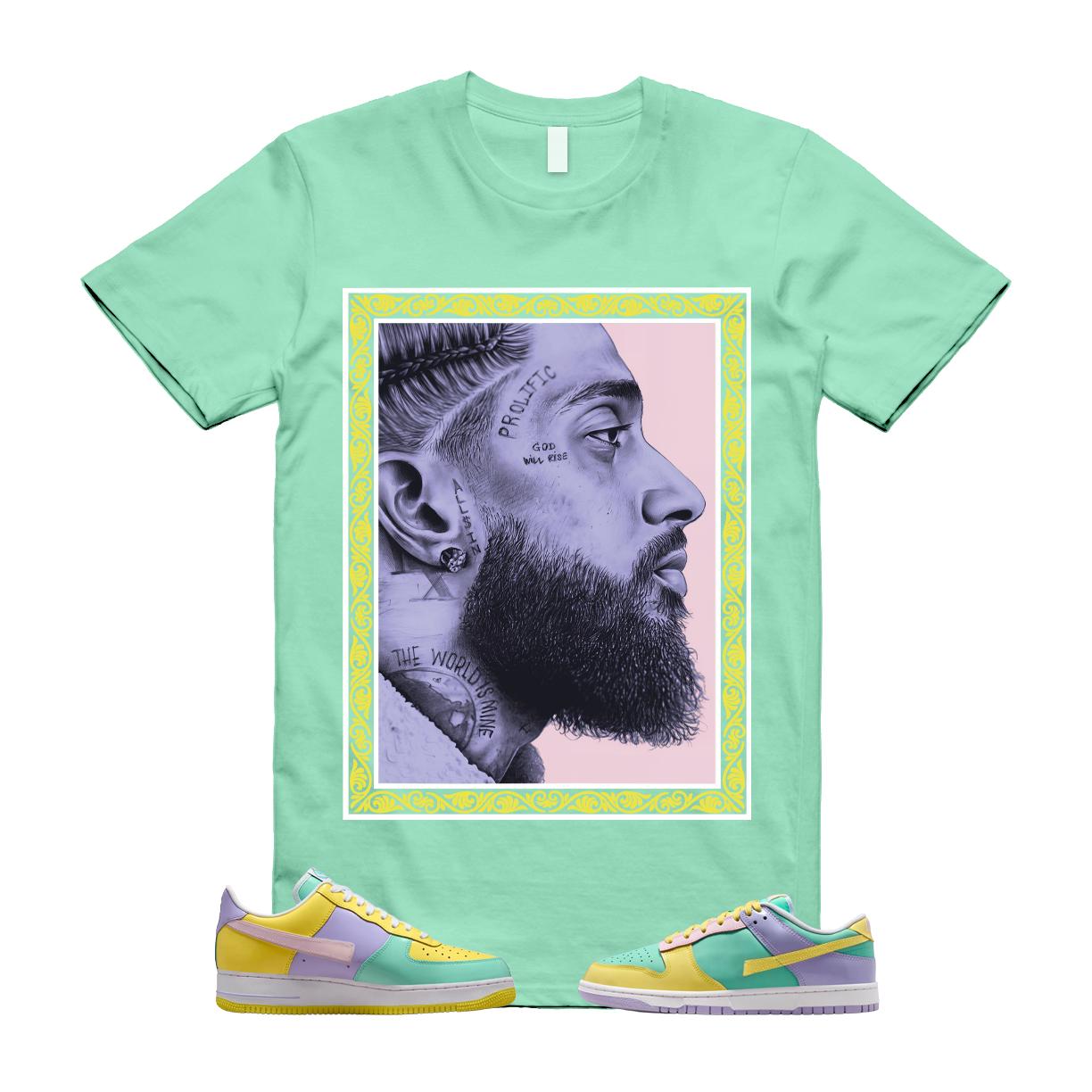 Dunk Easter Air Force 1 Emerald Rise Yellow Pulse Hydrangeas White Pink Foam 2026 Low T Shirt Match NIP