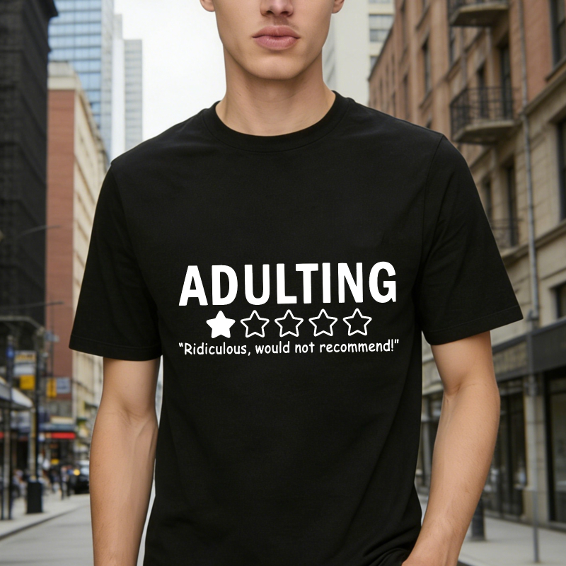 Adulting One Star Review Unisex Classic T-shirt