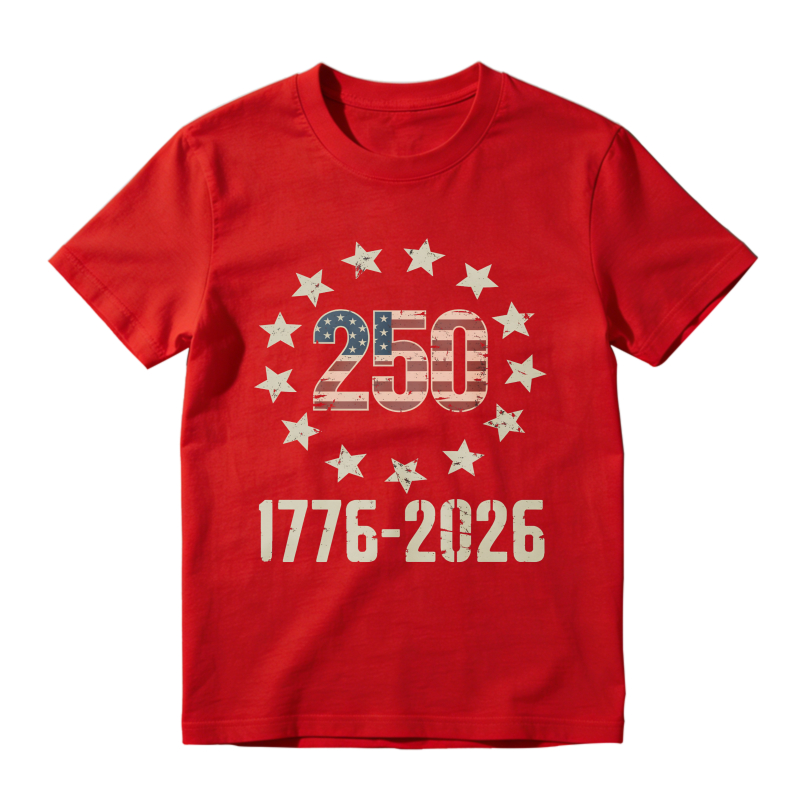 250th Anniversary 1776 2026 Stars Unisex Classic T-shirt