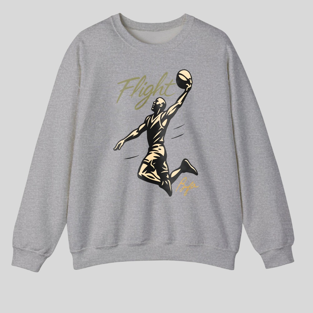 Flight Basketball Player Jumping Dunk tshirt 100% cotton