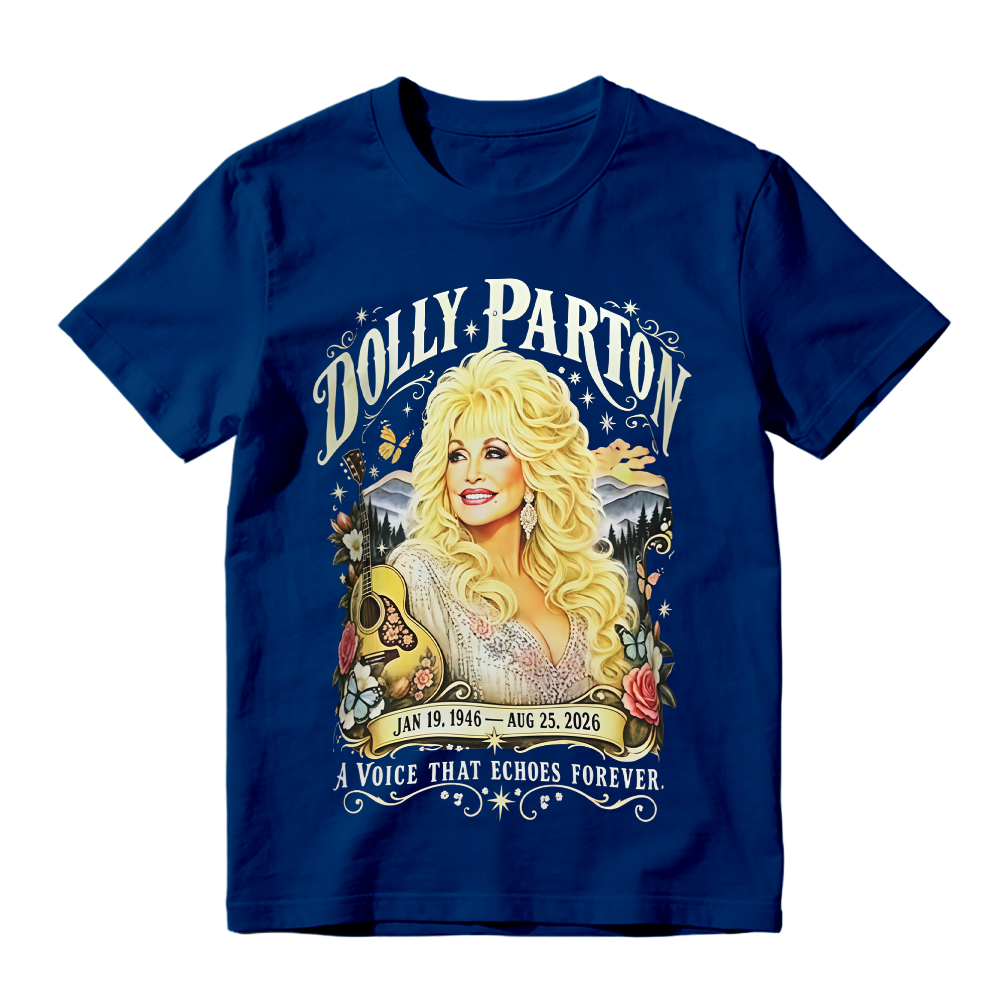 Vintage Country Music Tribute Tee, 1946-2026