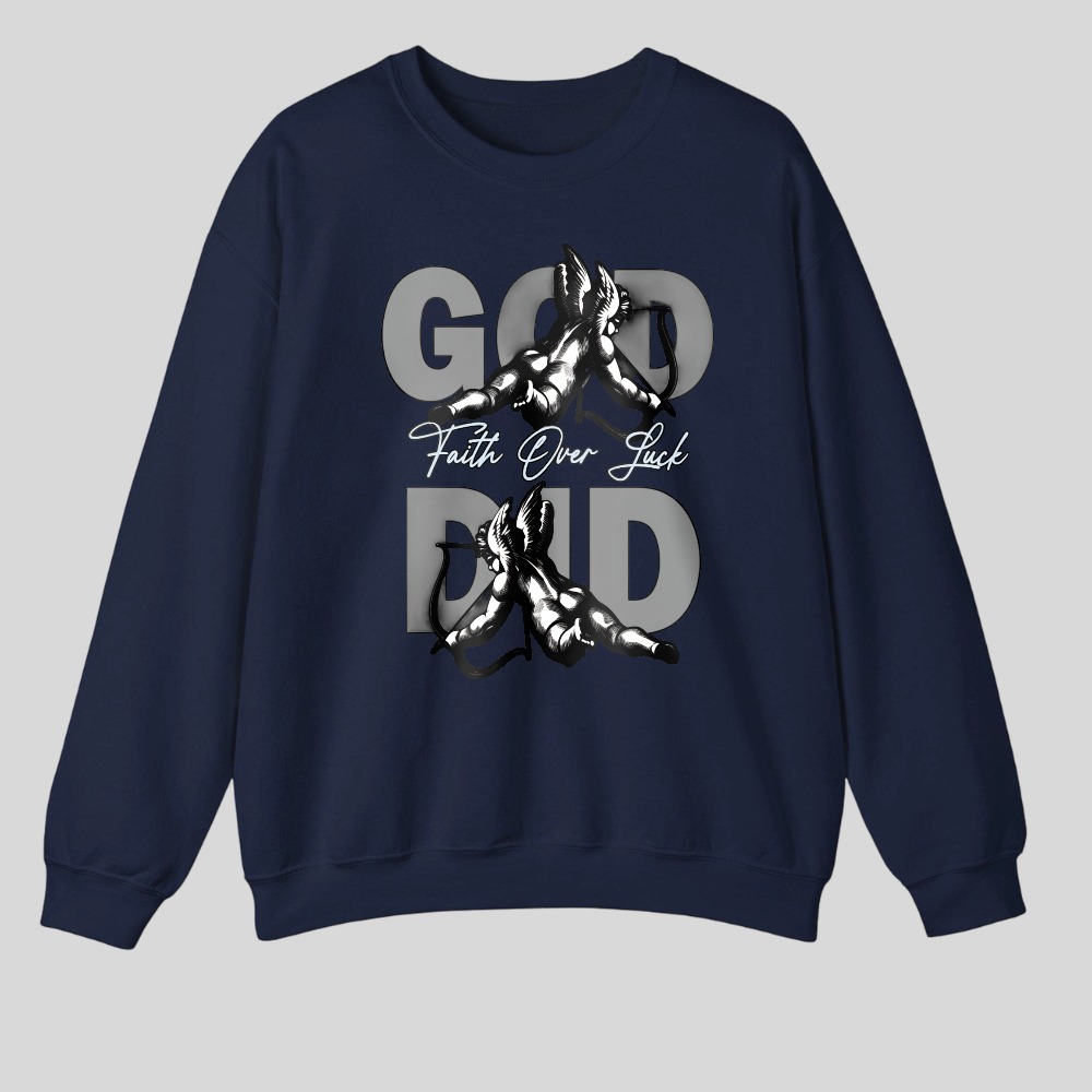 God Did Faith Over Lack tshirt 100% cotton