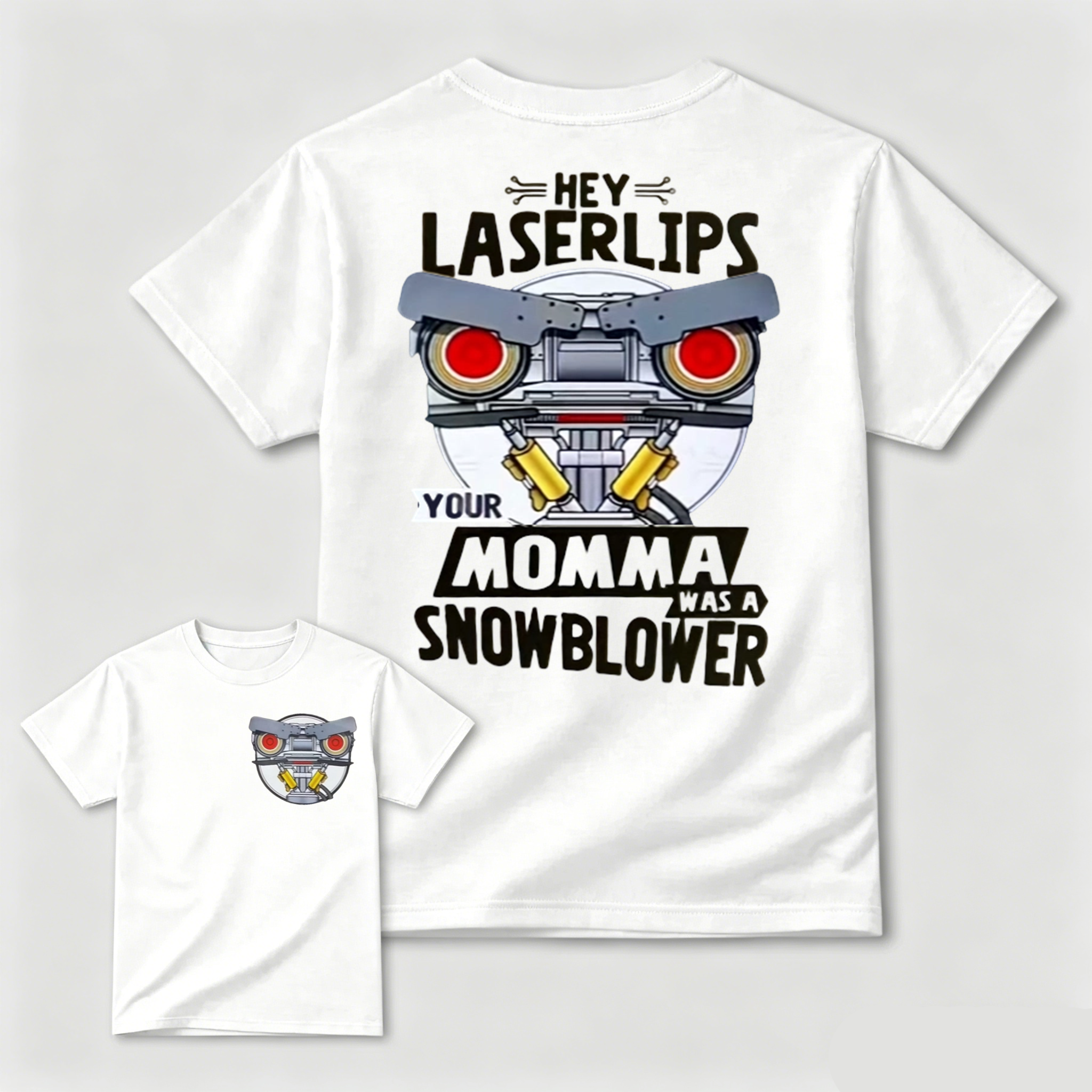 Gearhead Robot Graphic T-Shirt