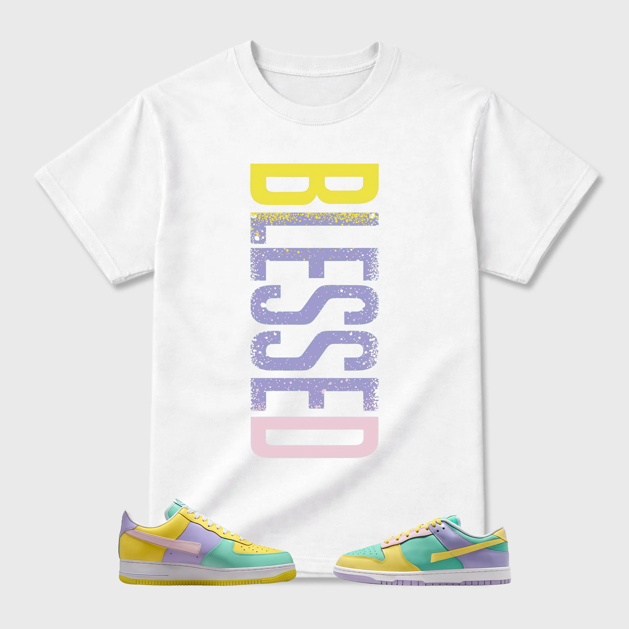 Dunk Easter Air Force 1 Emerald Rise Yellow Pulse Hydrangeas White Pink Foam 2026 Low T Shirt Match VERTBLS