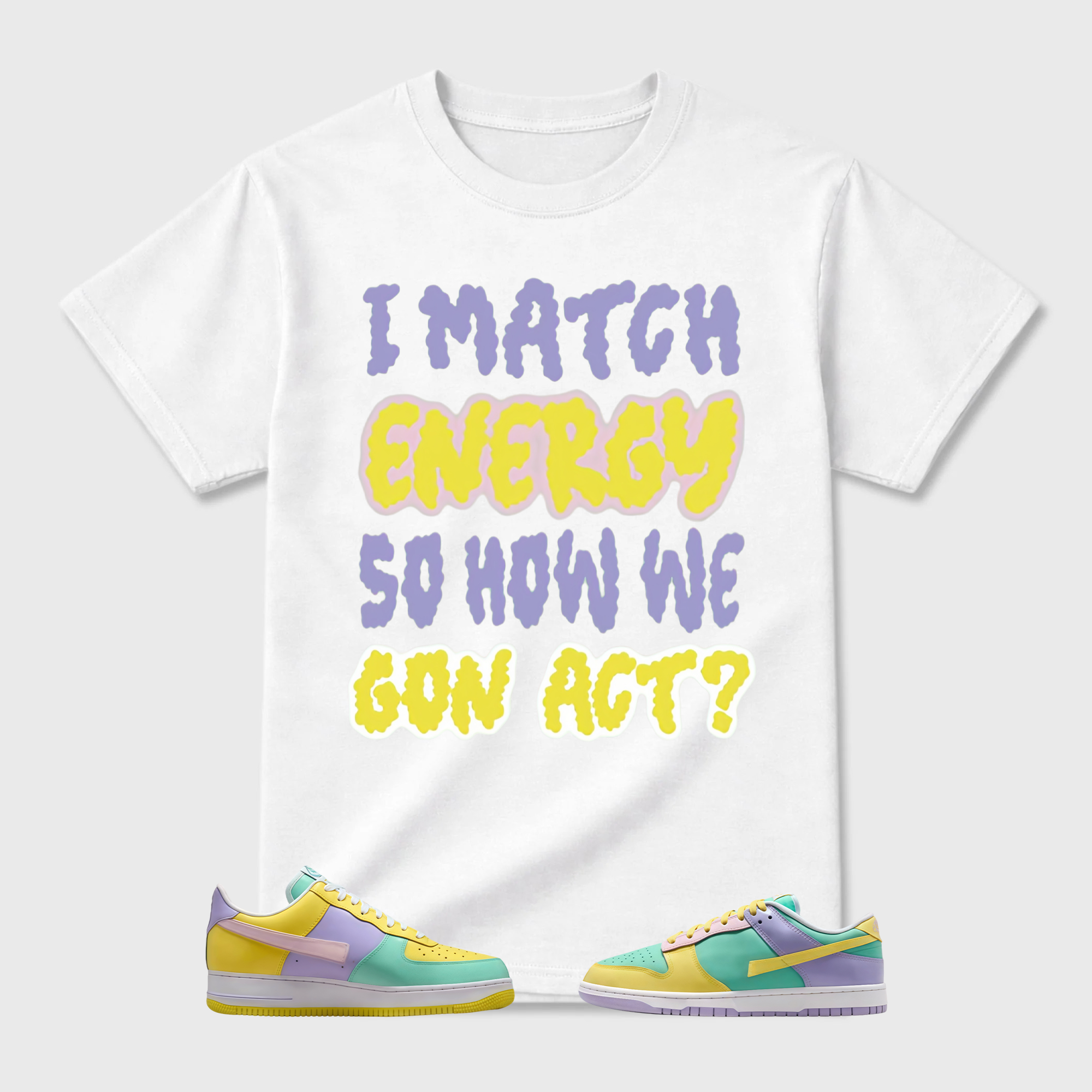 Dunk Easter Air Force 1 Emerald Rise Yellow Pulse Hydrangeas White Pink Foam 2026 Low T Shirt Match MATCH