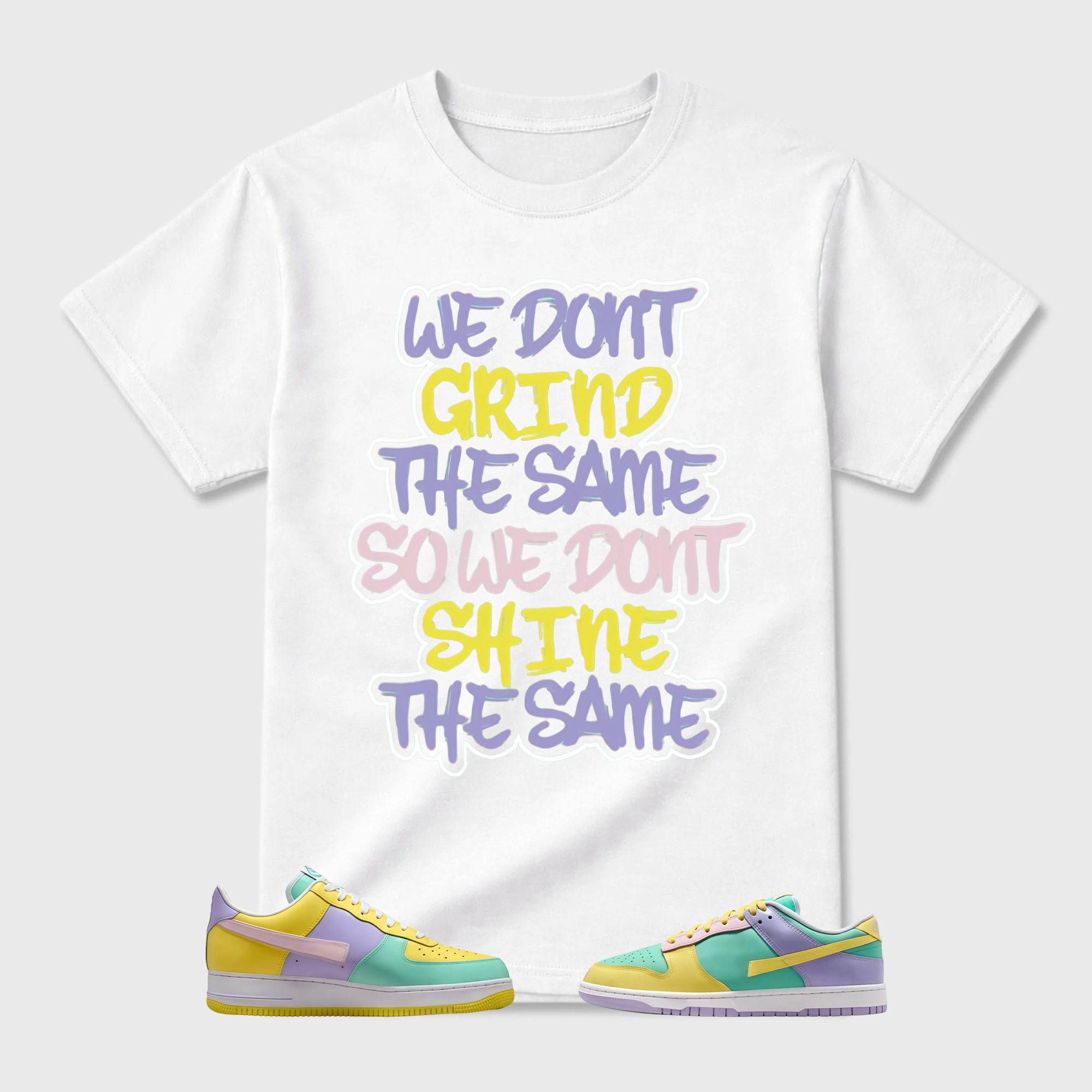 Dunk Easter Air Force 1 Emerald Rise Yellow Pulse Hydrangeas White Pink Foam 2026 Low T Shirt Match GRIND