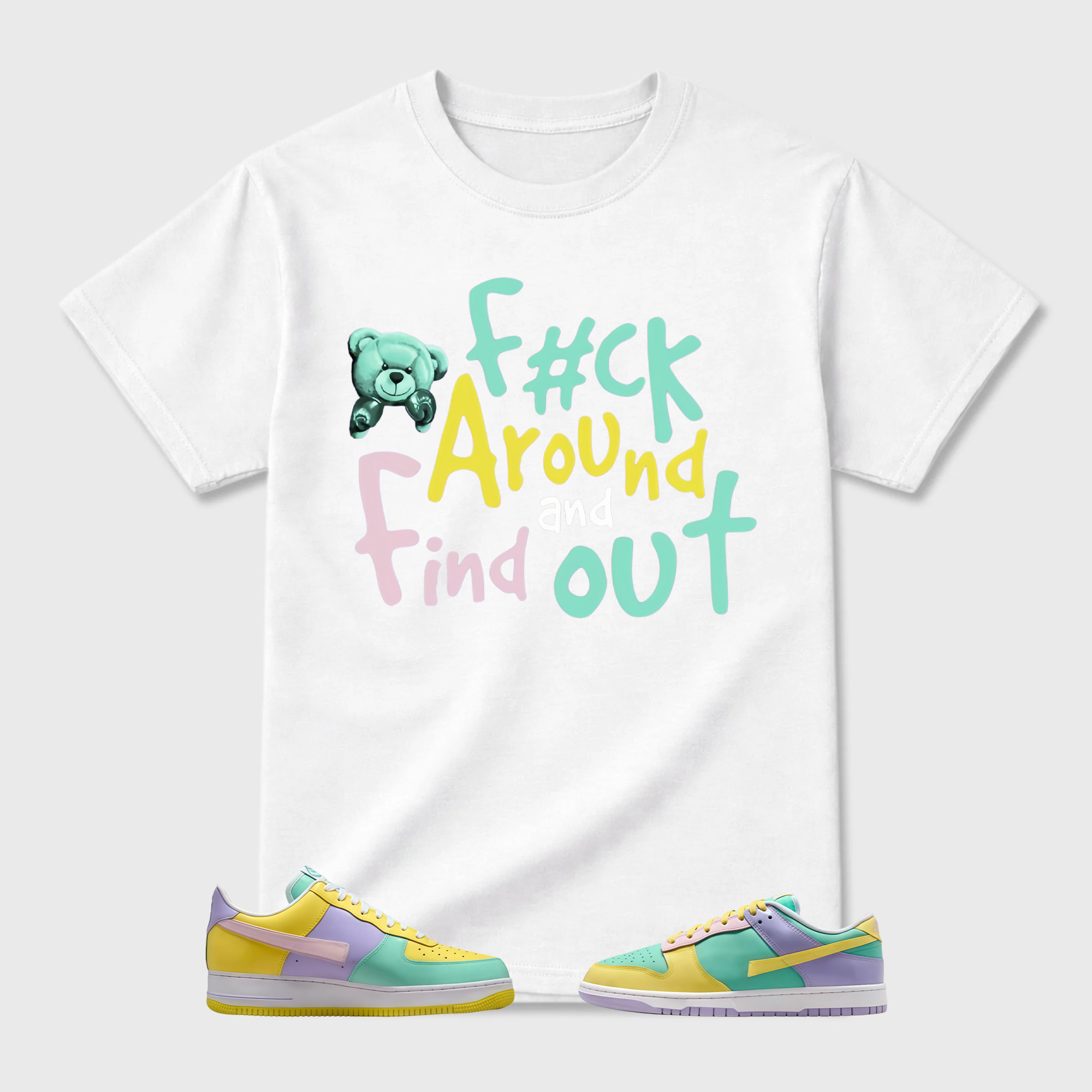 Dunk Easter Air Force 1 Emerald Rise Yellow Pulse Hydrangeas White Pink Foam 2026 Low T Shirt Match FCK