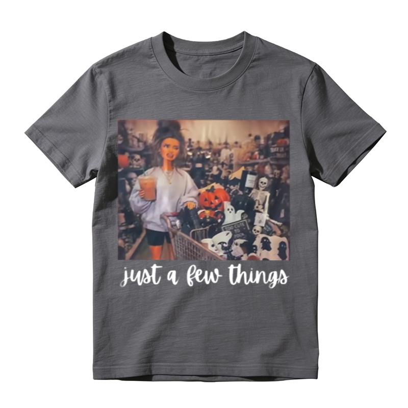 Just A Few Things Halloween Shopping Graphic T-Shirt
