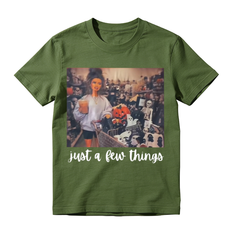 Just A Few Things Halloween Shopping Graphic T-Shirt
