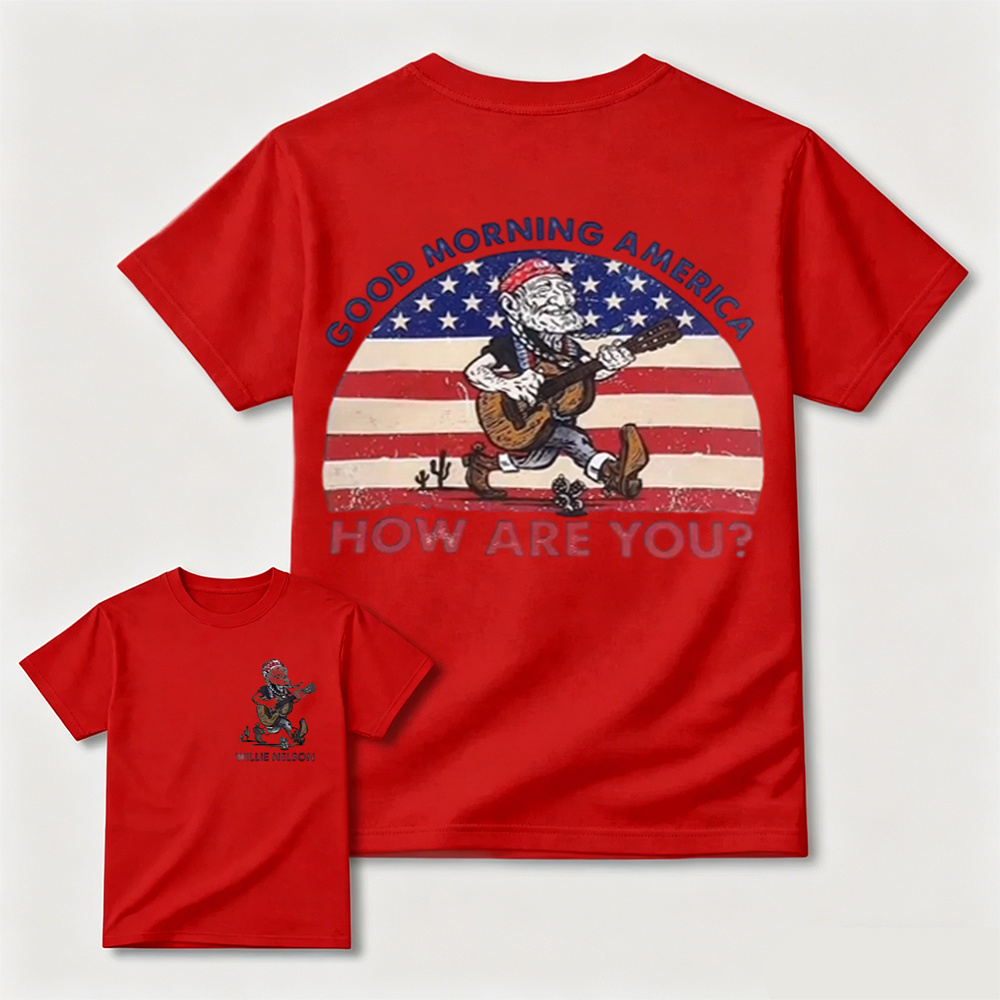 Country Music Patriotic Graphic T-Shirt
