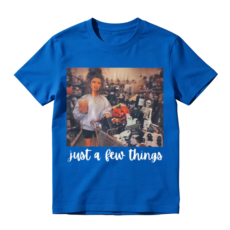Just A Few Things Halloween Shopping Graphic T-Shirt