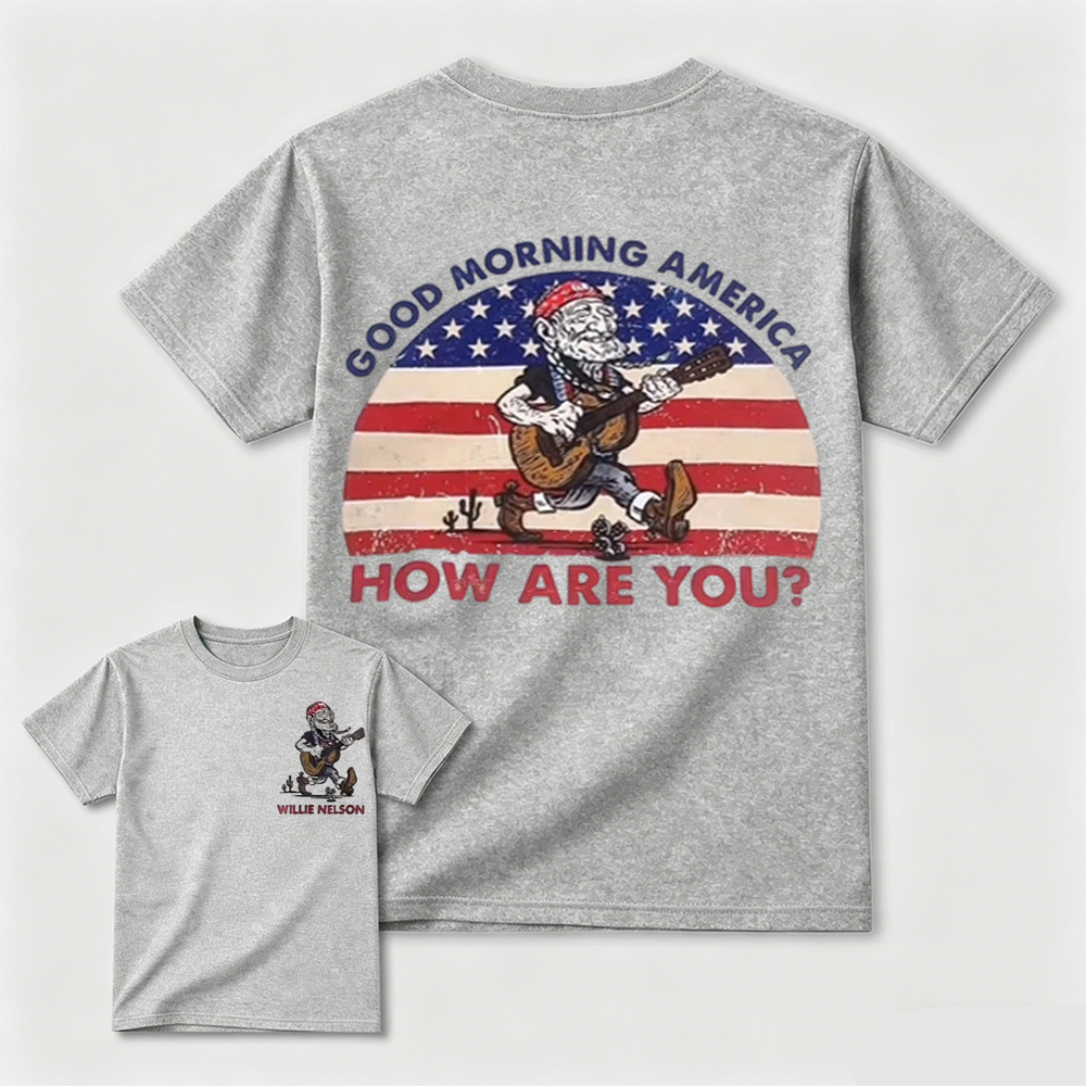 Country Music Patriotic Graphic T-Shirt