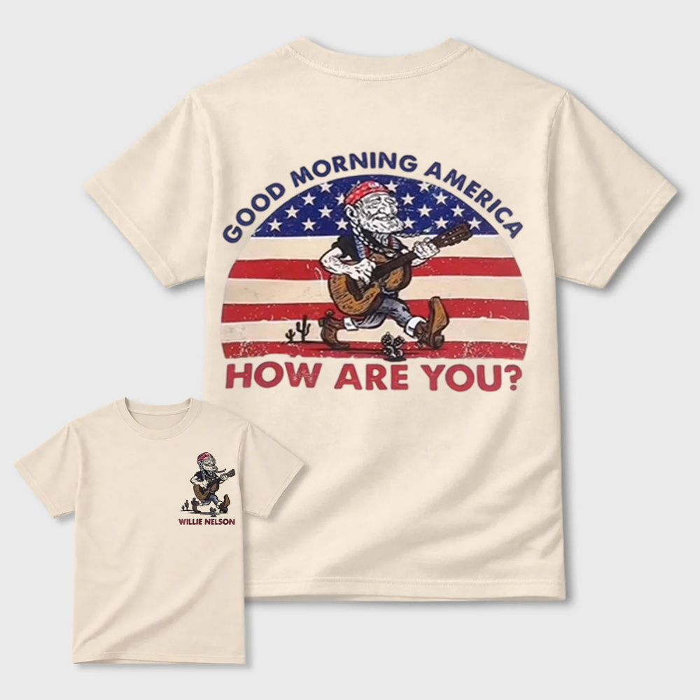 Country Music Patriotic Graphic T-Shirt