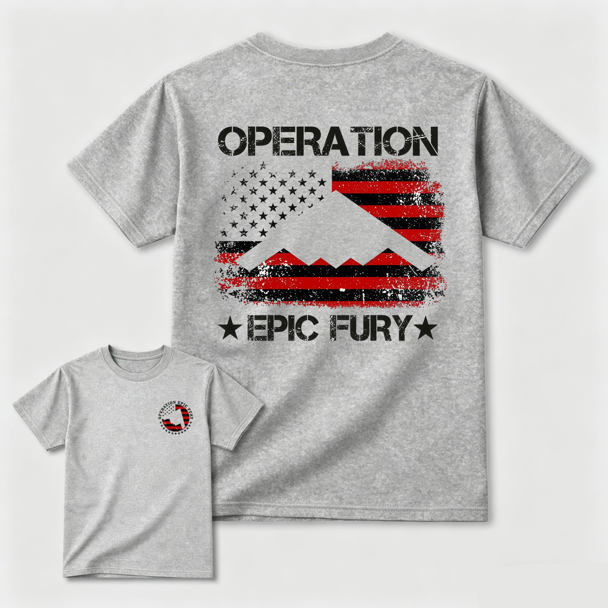 Operation Eric Fury T-Shirt,Unisex Cotton Apparel For Women And Men