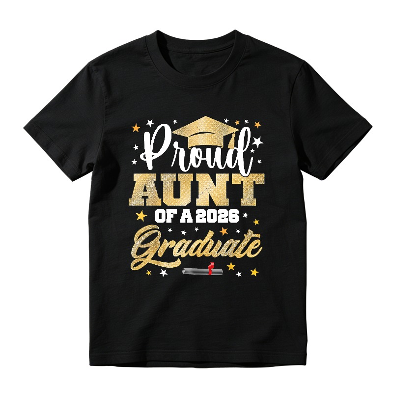 Proud Aunt Of A 2026 Graduate Unisex Classic T-shirt