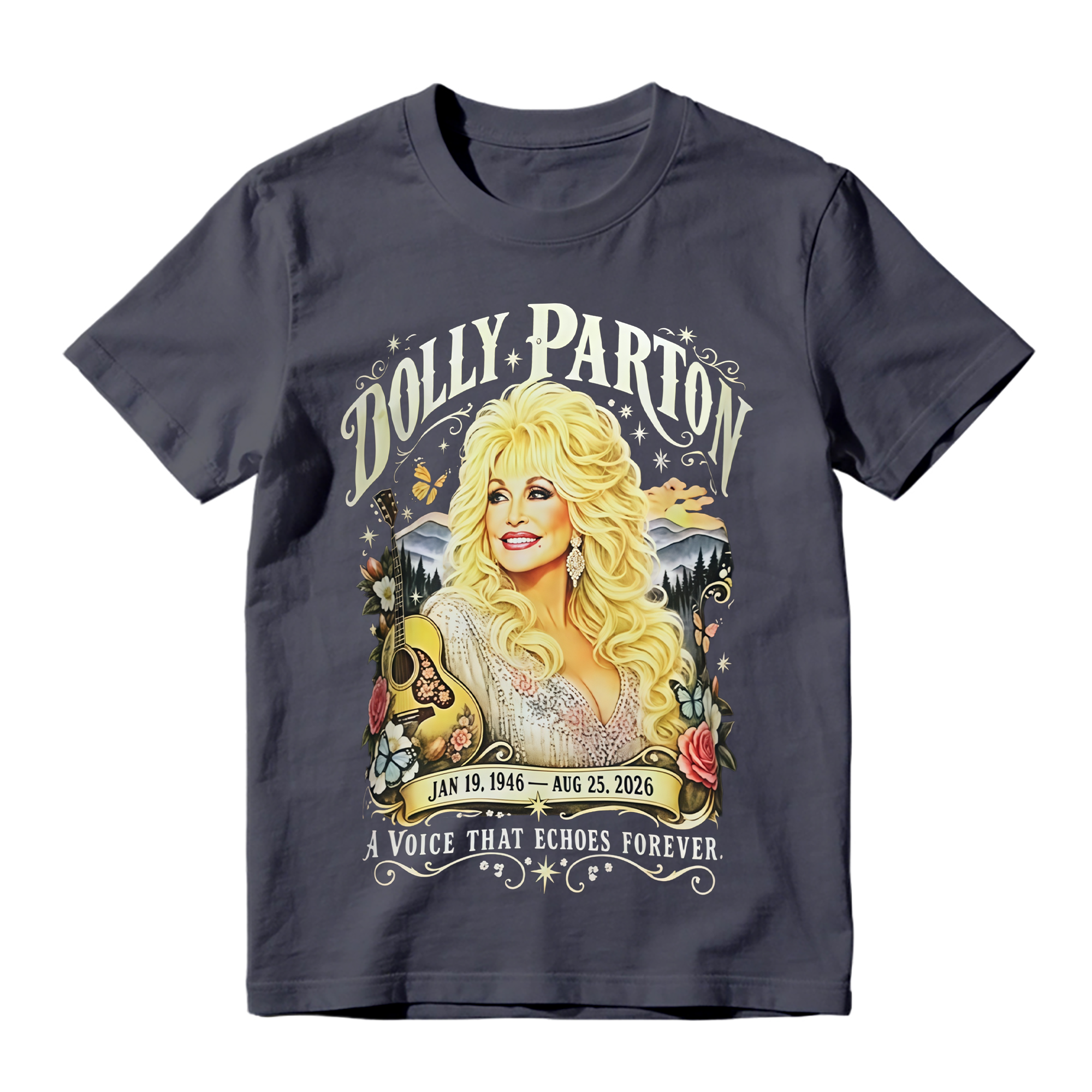 Vintage Country Music Tribute Tee, 1946-2026