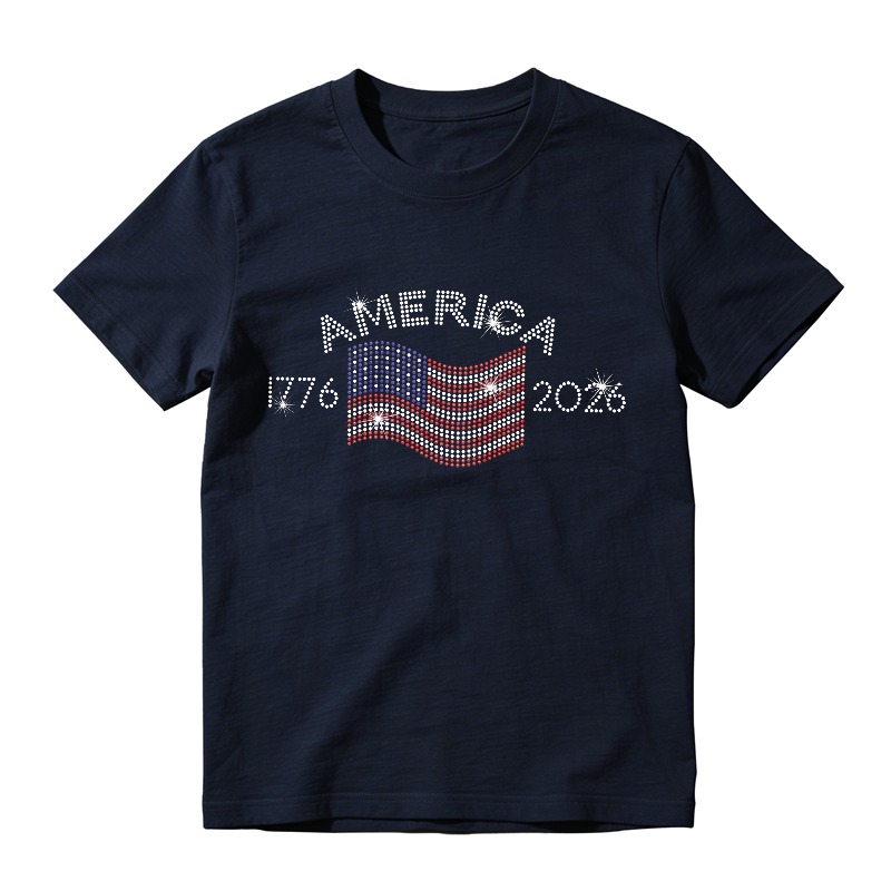 America Flag 1776 2026 Unisex Classic T-shirt