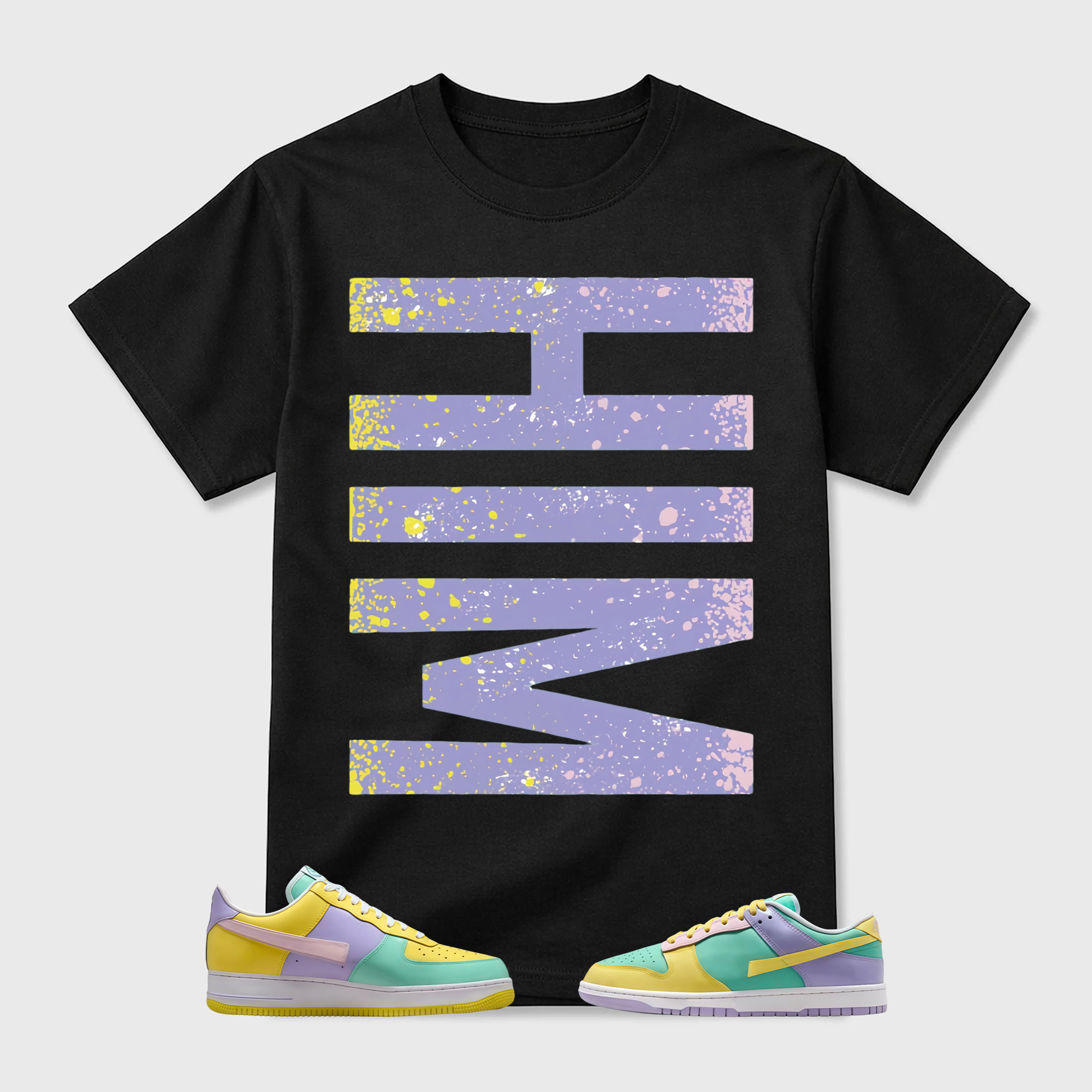 Dunk Easter Air Force 1 Emerald Rise Yellow Pulse Hydrangeas White Pink Foam 2026 Low T Shirt Match HIM VERT