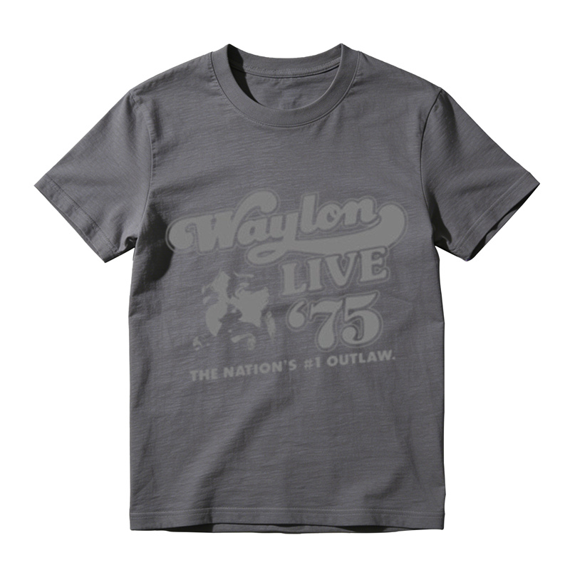 1975 Live Outlaw Country Vintage Graphic Tee
