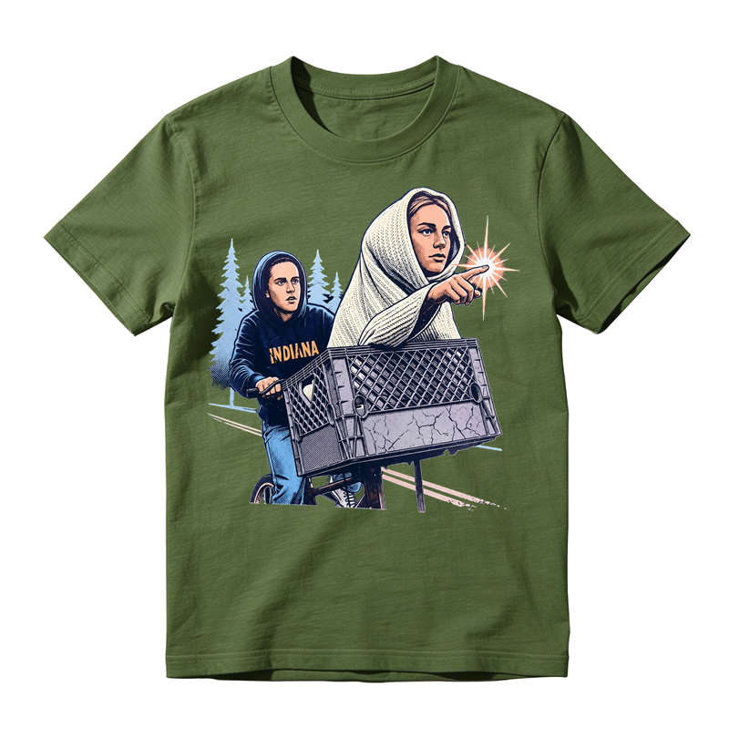 Retro Supernatural Adventure Graphic T-Shirt