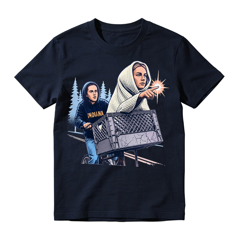 Retro Supernatural Adventure Graphic T-Shirt