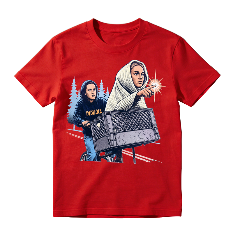 Retro Supernatural Adventure Graphic T-Shirt