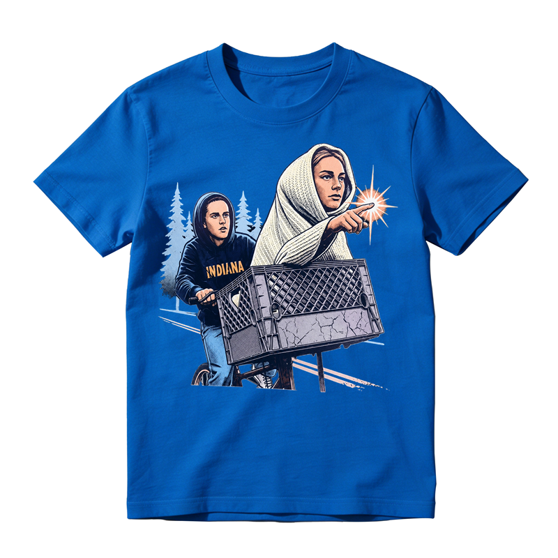 Retro Supernatural Adventure Graphic T-Shirt
