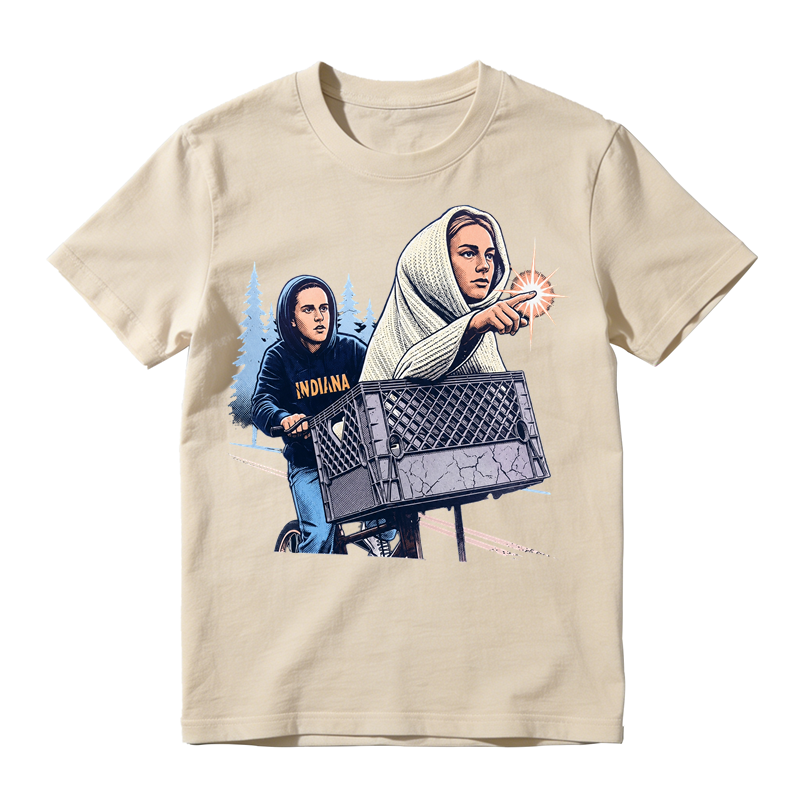 Retro Supernatural Adventure Graphic T-Shirt