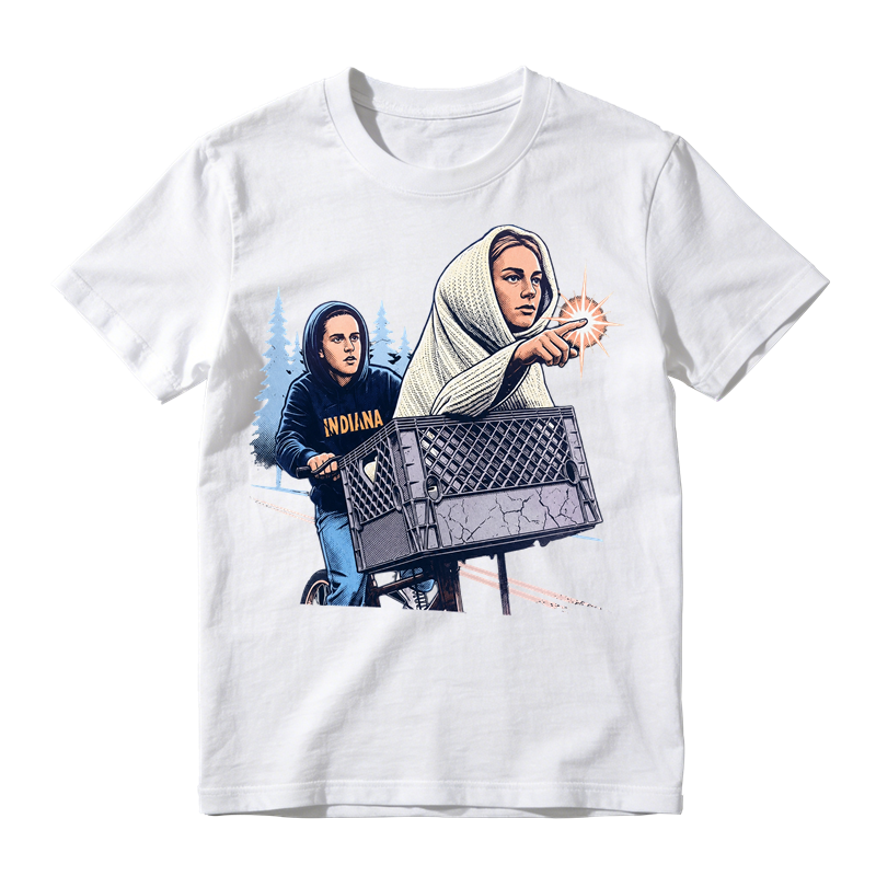 Retro Supernatural Adventure Graphic T-Shirt