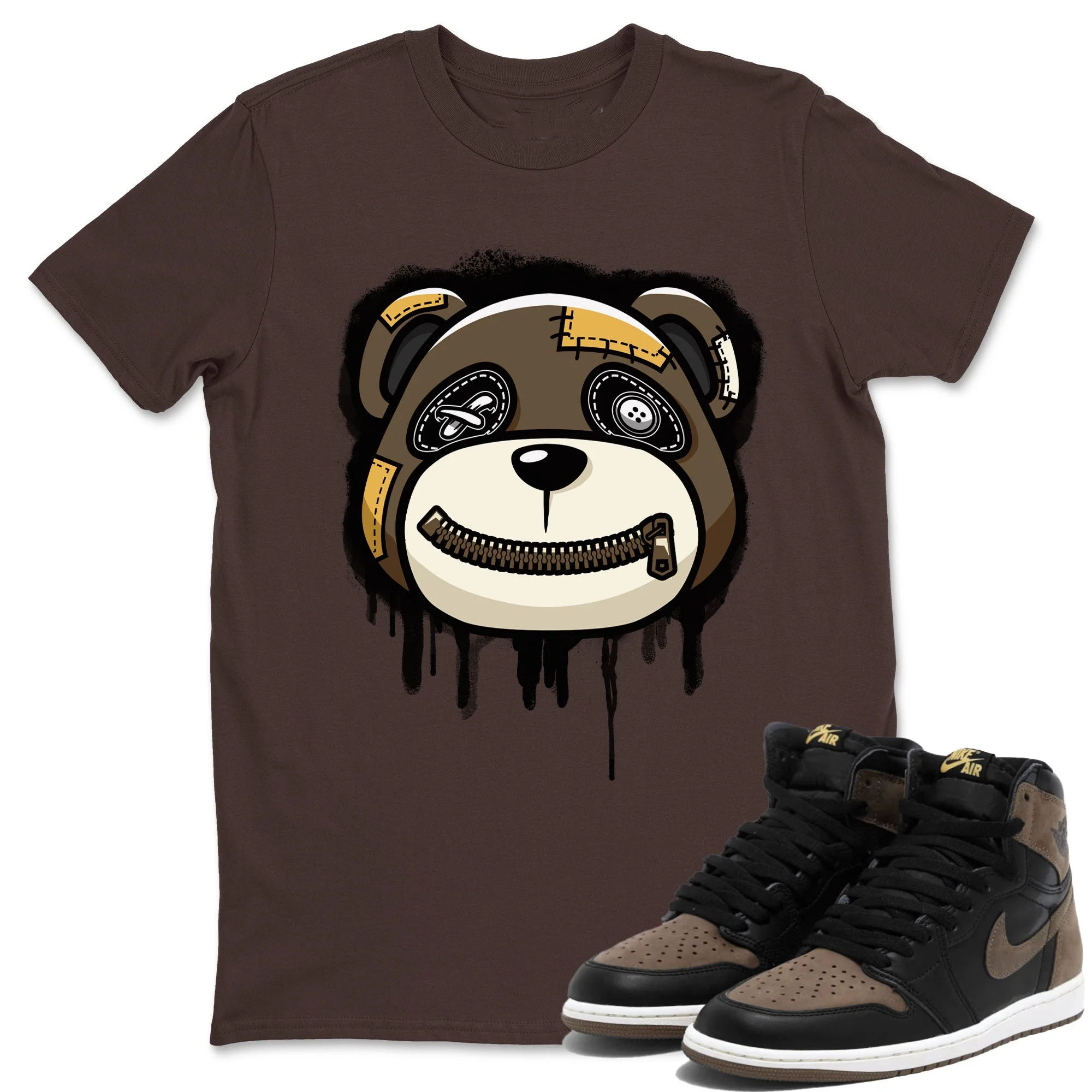 Bear Face TEEWAVO Sneaker Tee - Air Jordan 1 Palomino